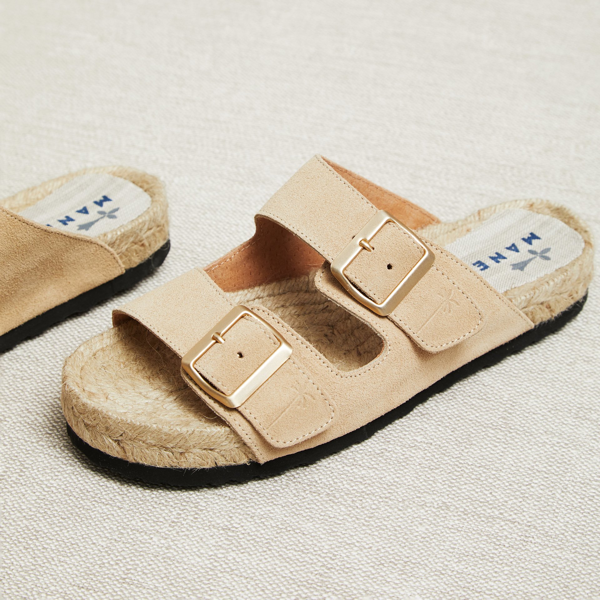 Бежевые замшевые биркенштоки - Image 3 of 5