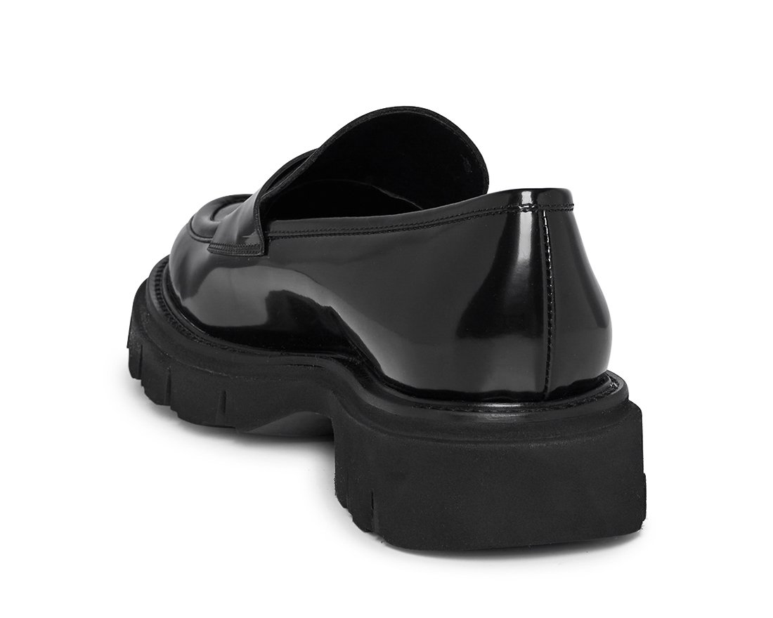 Черные кожаные лоферы - Image 3 of 4