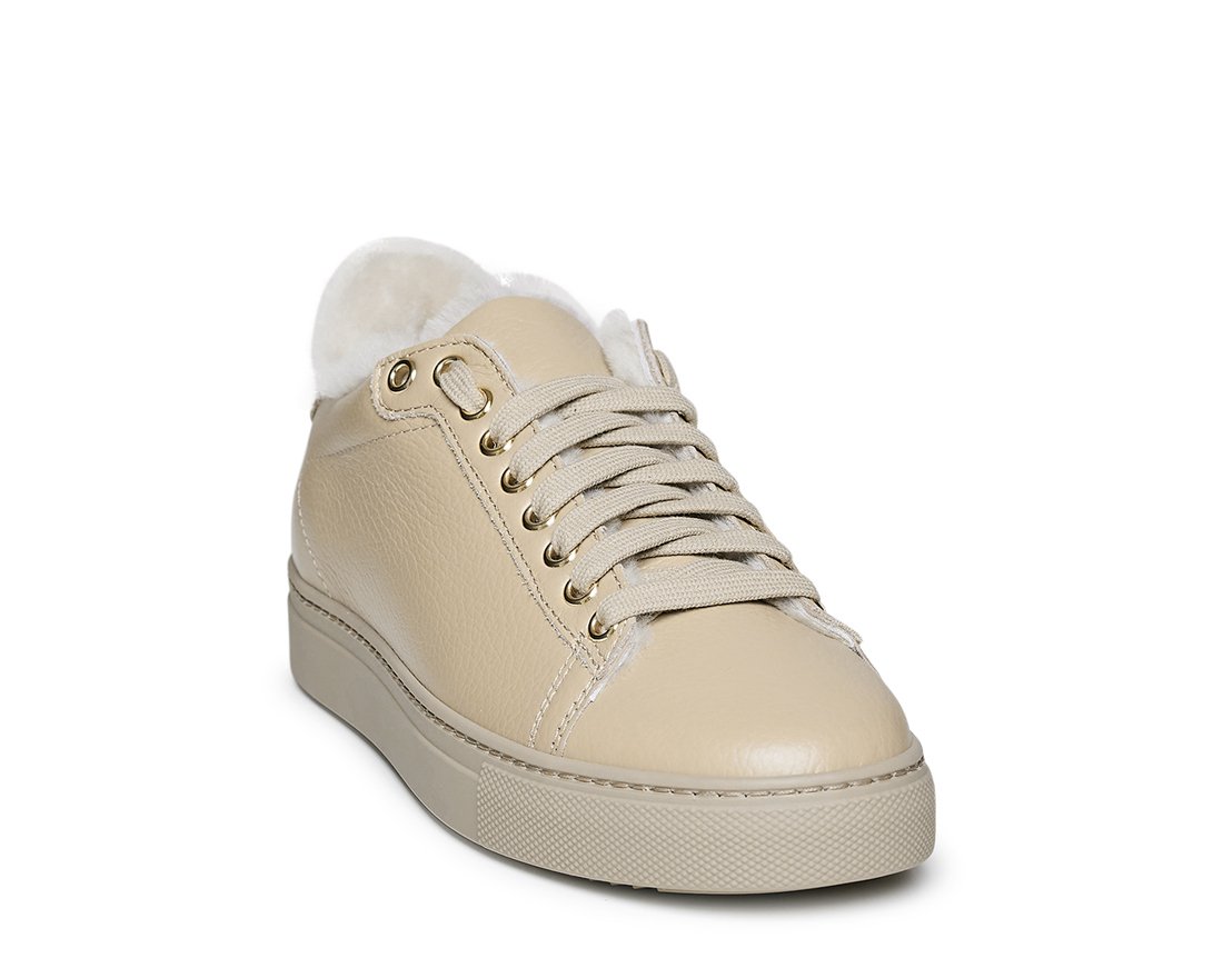 Зимние темно-бежевые  кеды - Image 2 of 4