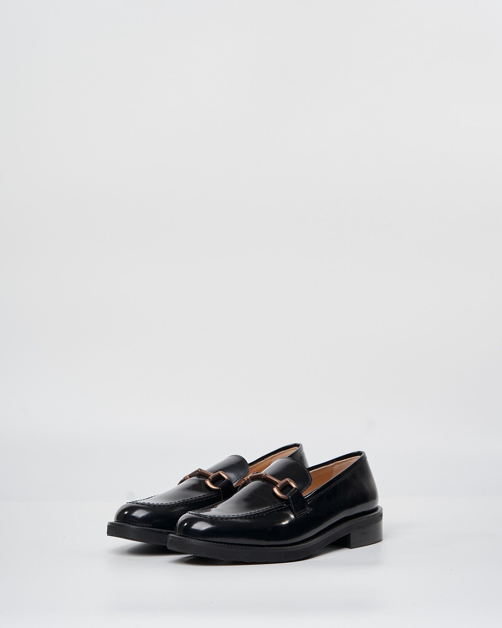 Черные кожаные лоферы - Image 2 of 4