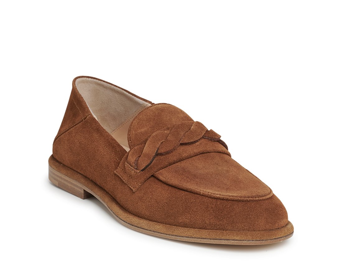 Коричневые замшевые лоферы - Image 2 of 5