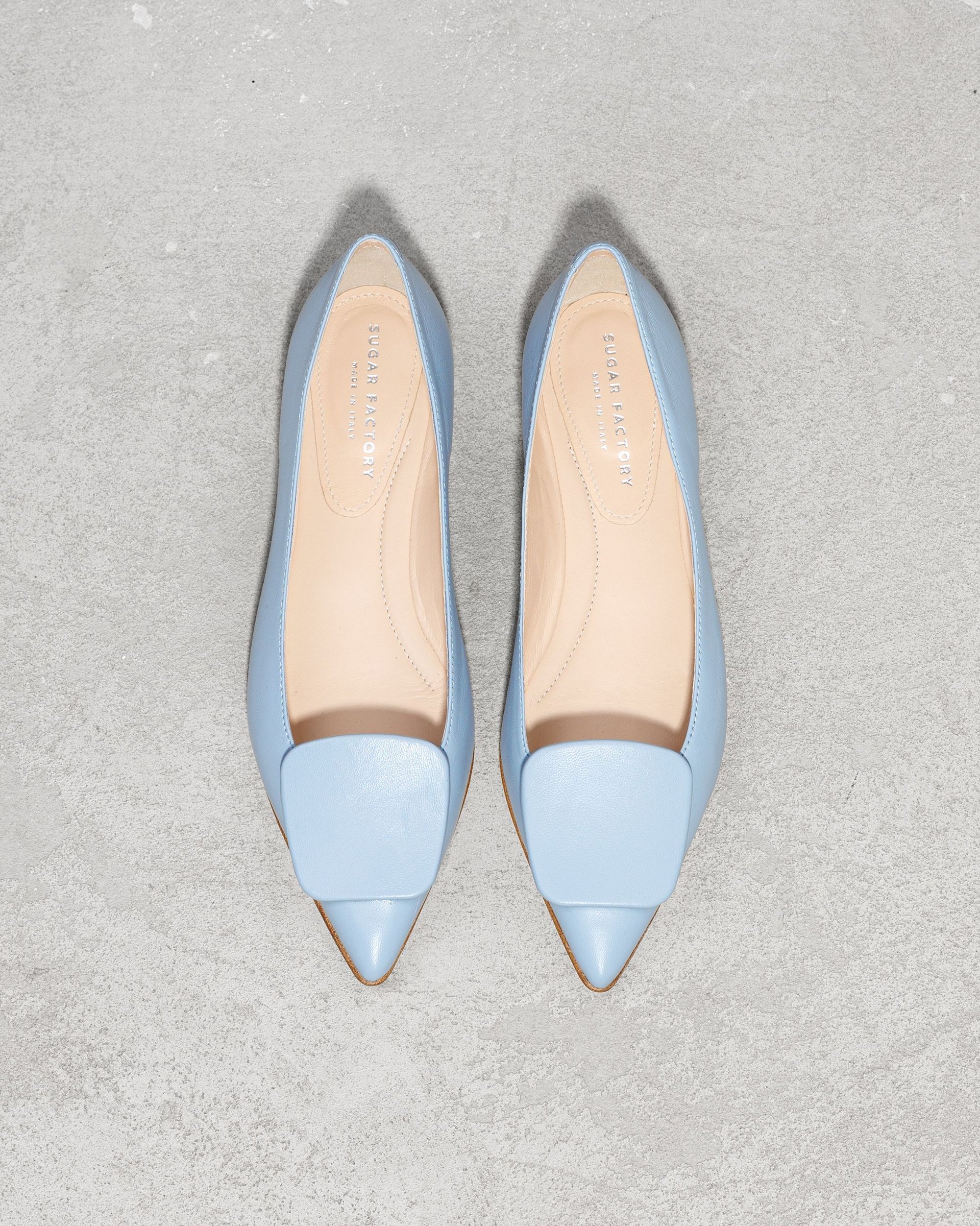 Голубые кожаные туфли - Image 2 of 7