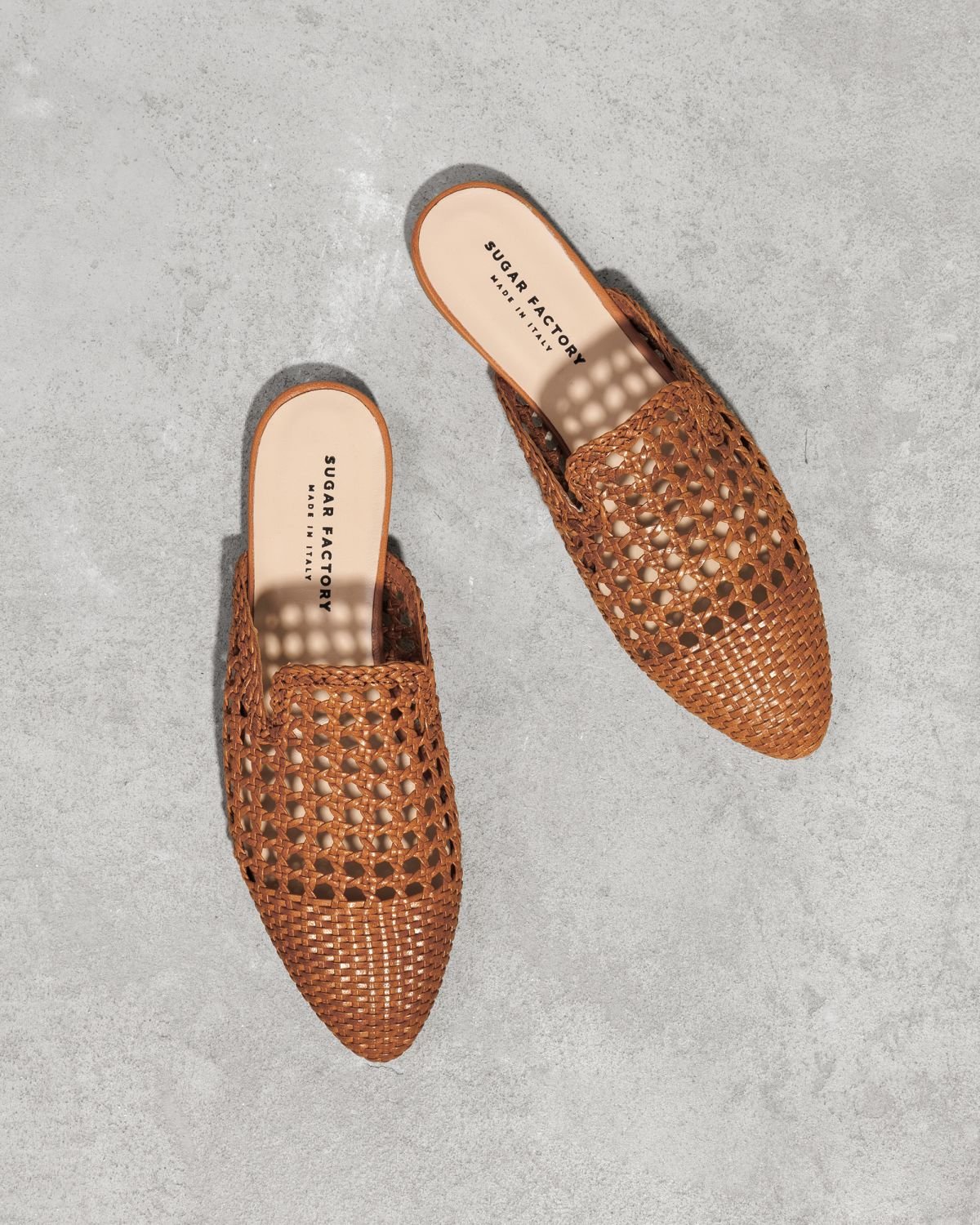 Коричневые кожаные слиперы - Image 2 of 4