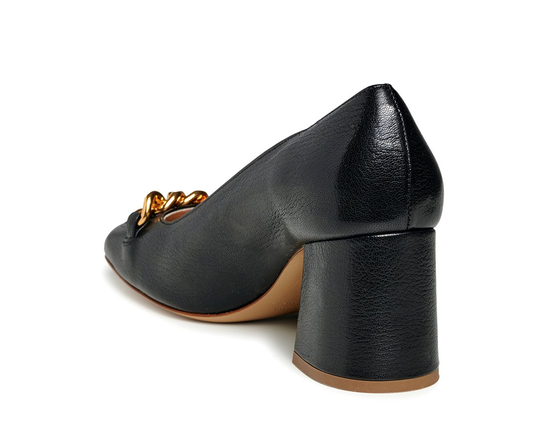 Черные кожаные туфли - Image 3 of 5