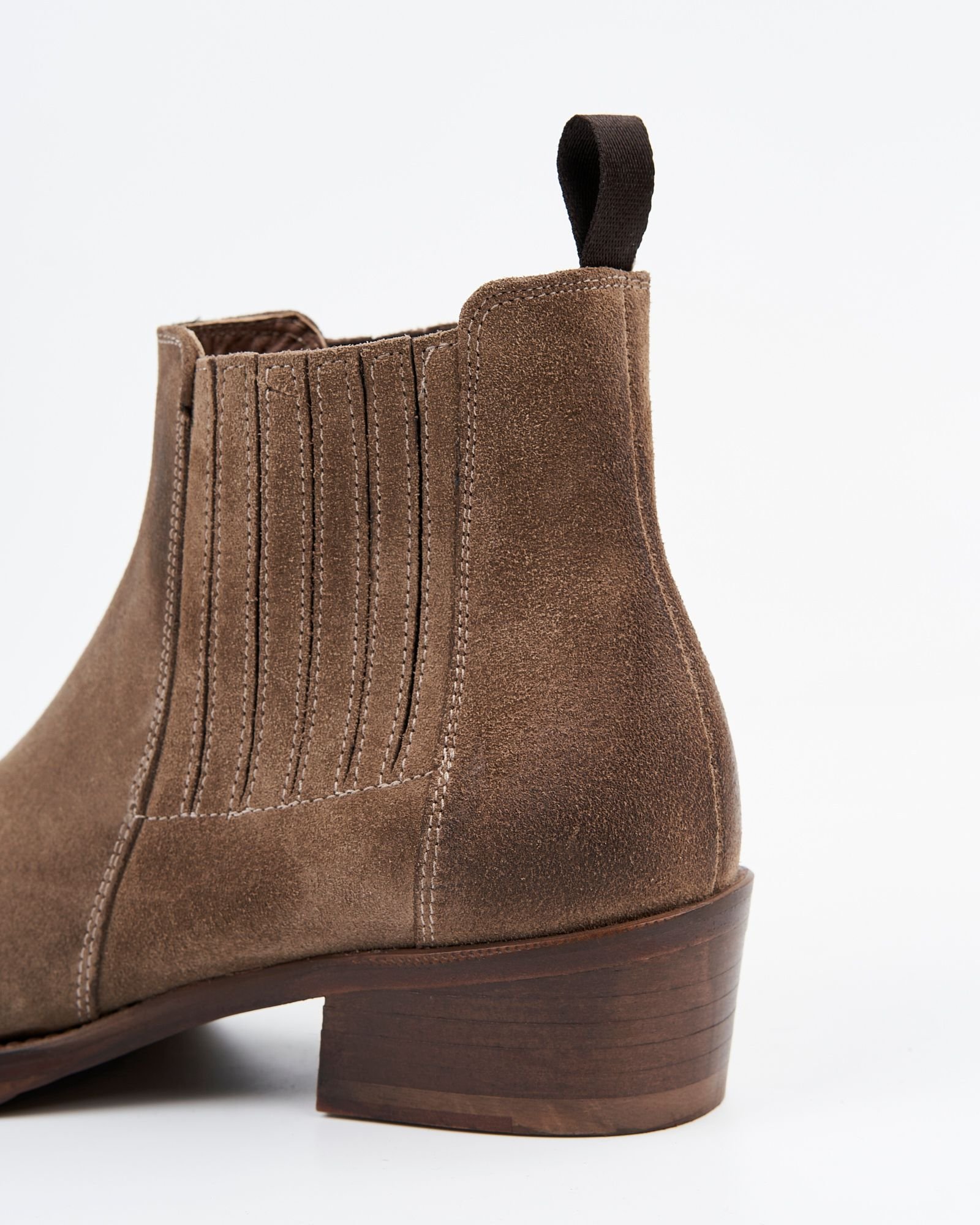 Светло-коричневые замшевые казаки - Image 6 of 6