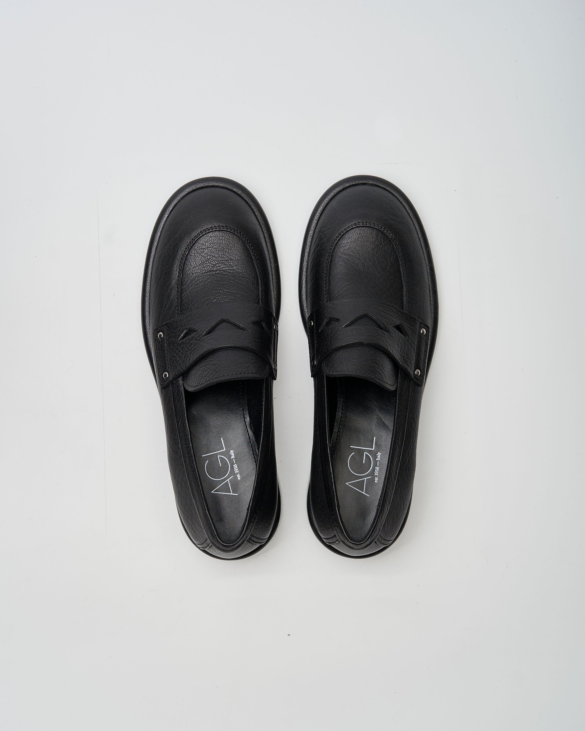 Черные кожаные лоферы - Image 3 of 4