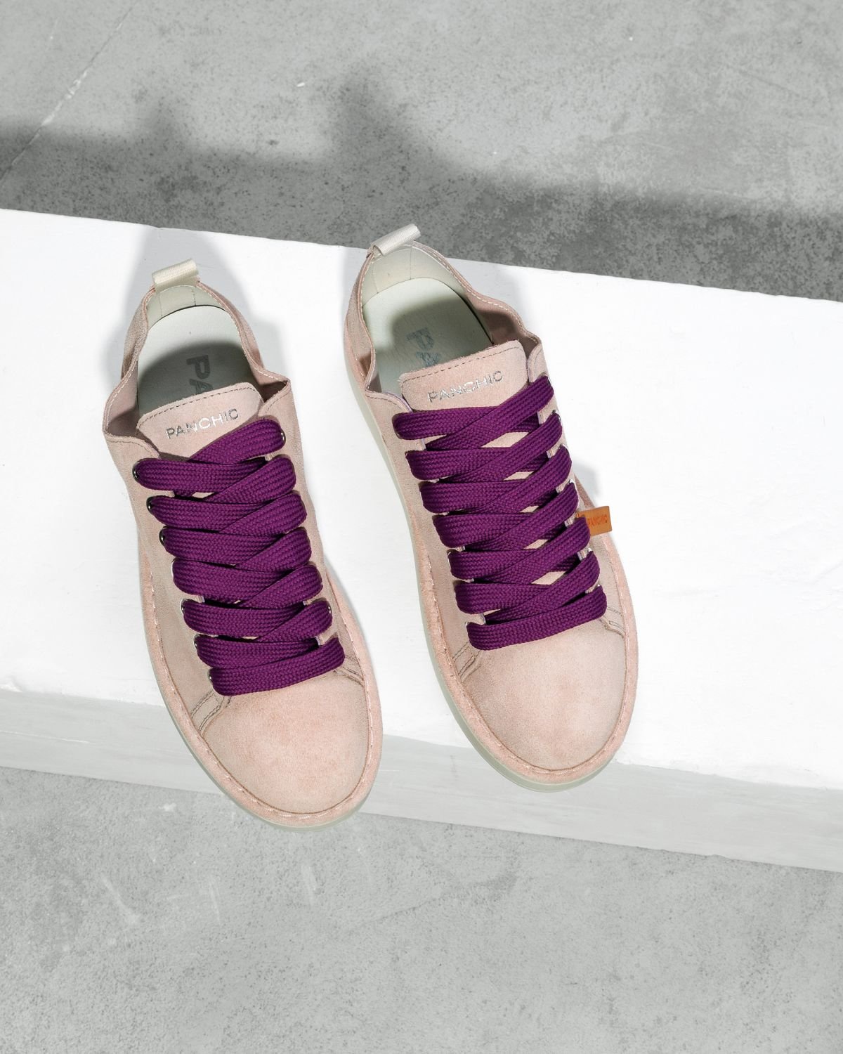 Светло-розовые замшевые кеды - Image 2 of 6