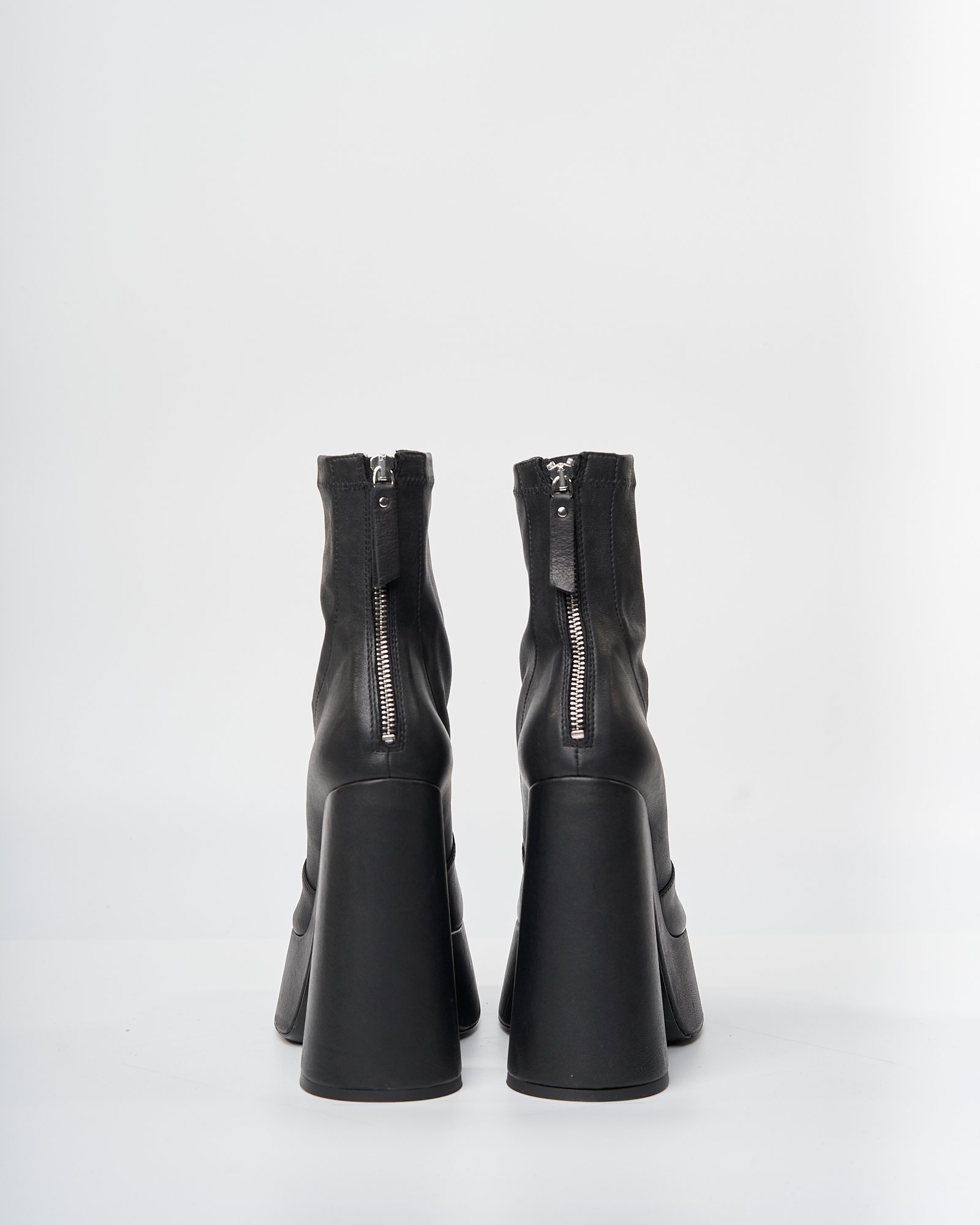 Черные кожаные ботильоны - Image 5 of 6