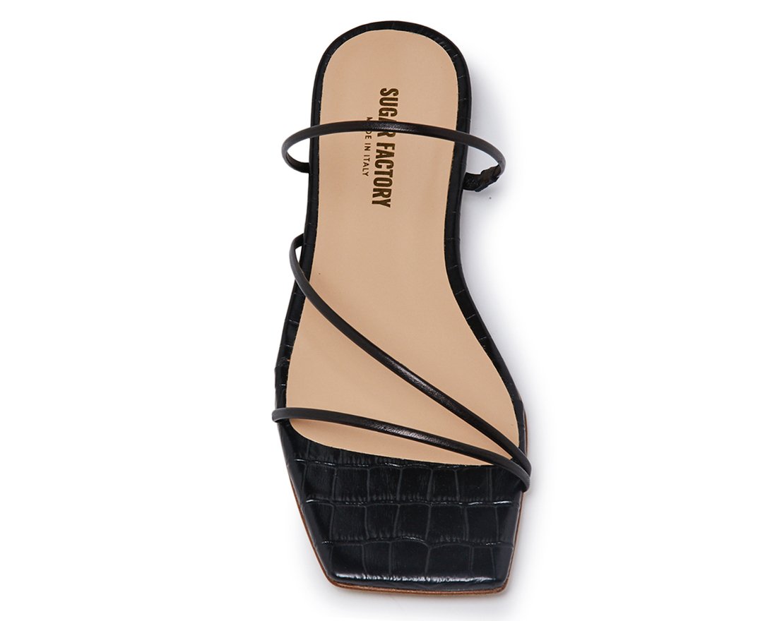 Черные кожаные сандалии - Image 4 of 4