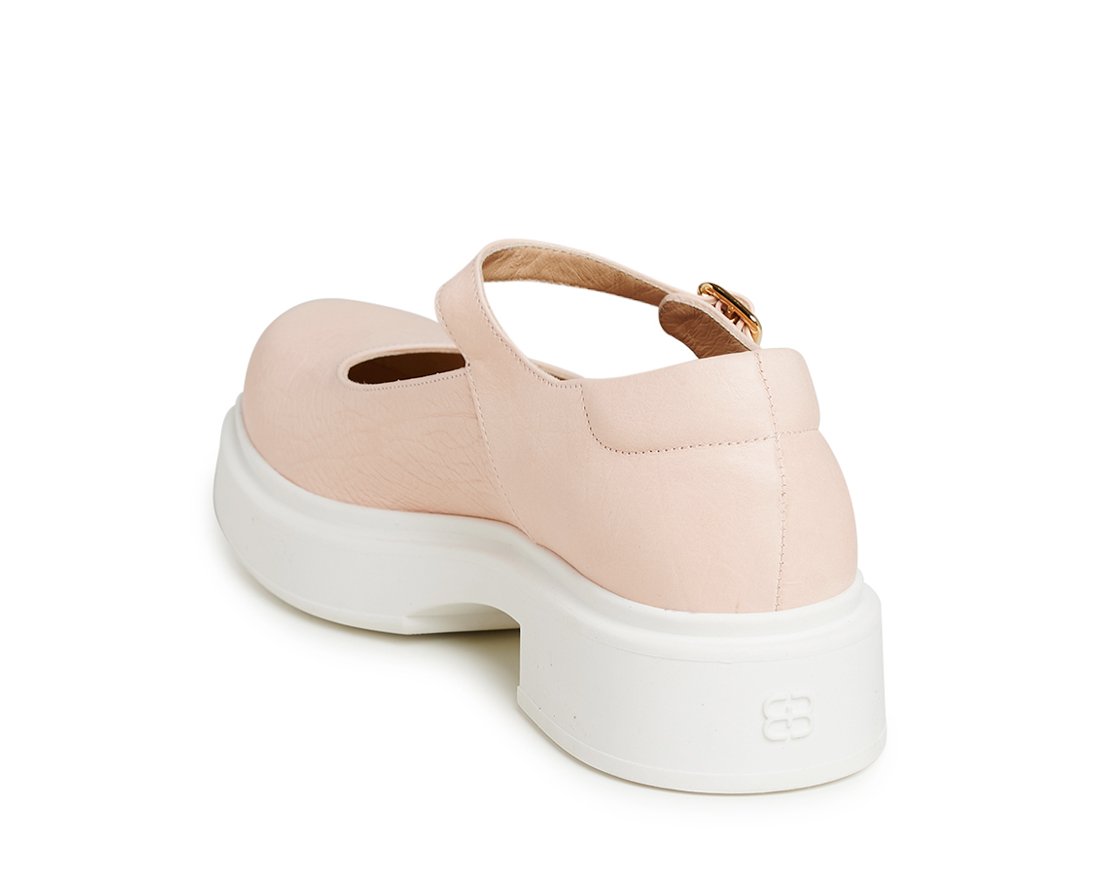 Розовые кожаные туфли - Image 3 of 5