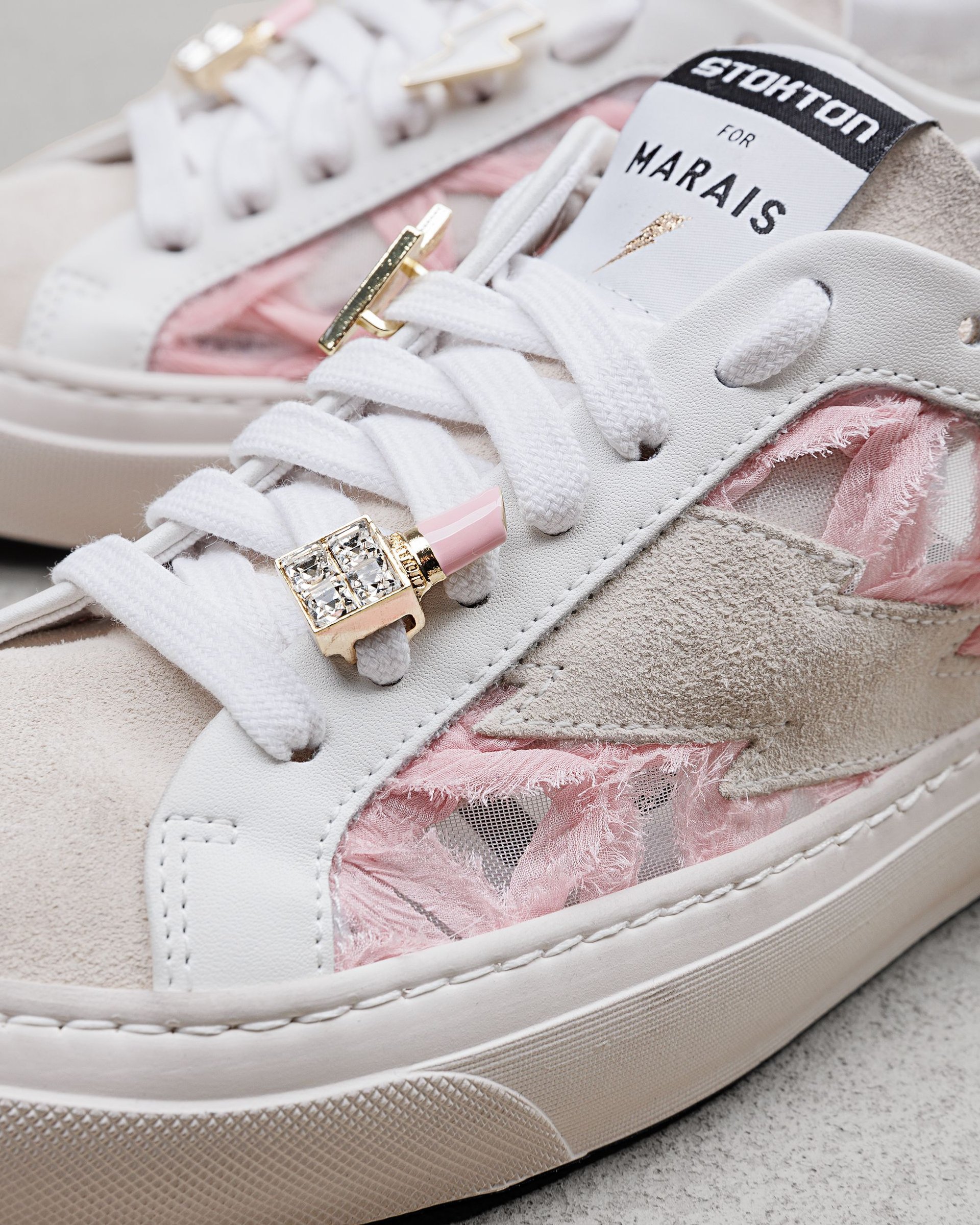 Белые кожаные кеды - Image 4 of 6