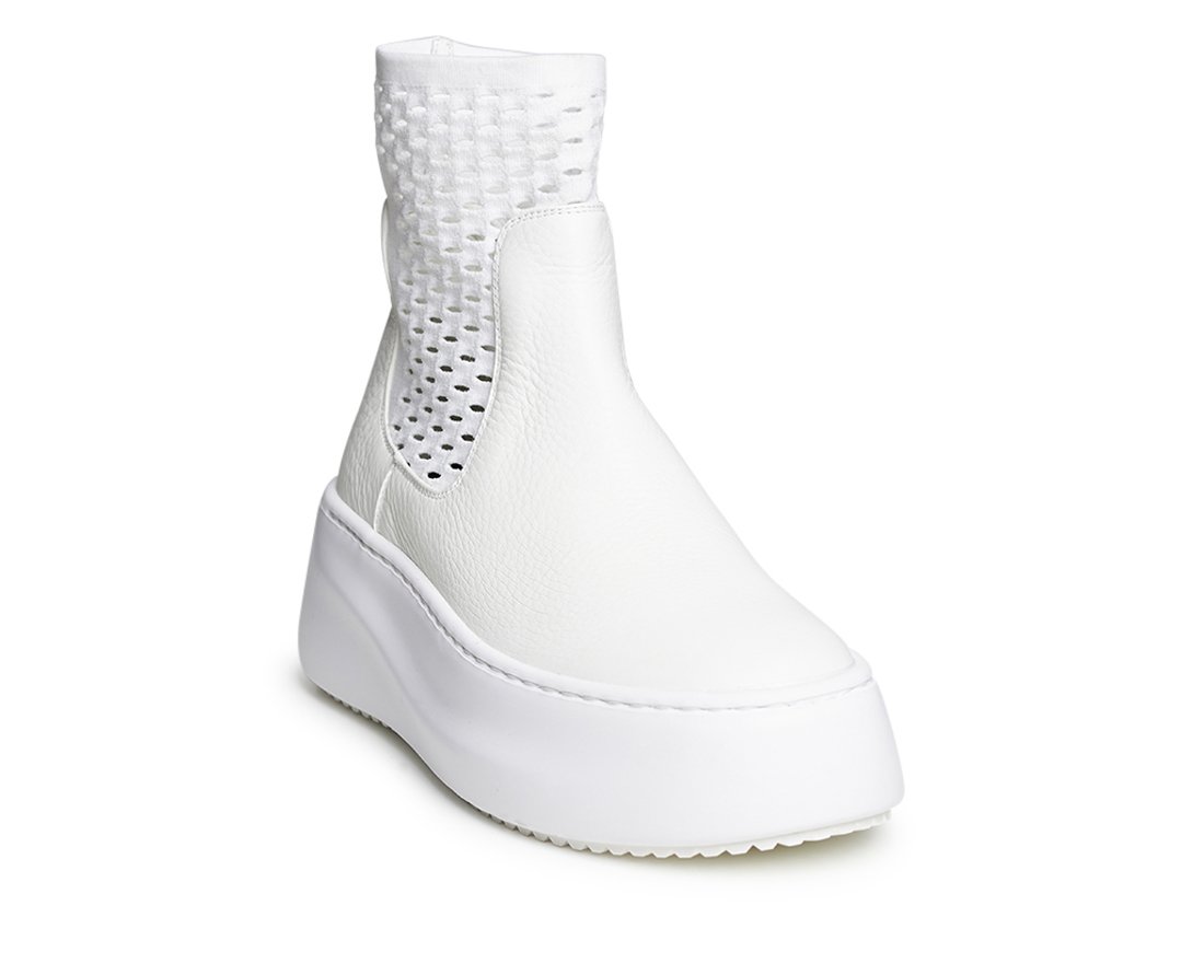 Белые кожаные полуботинки - Image 2 of 5