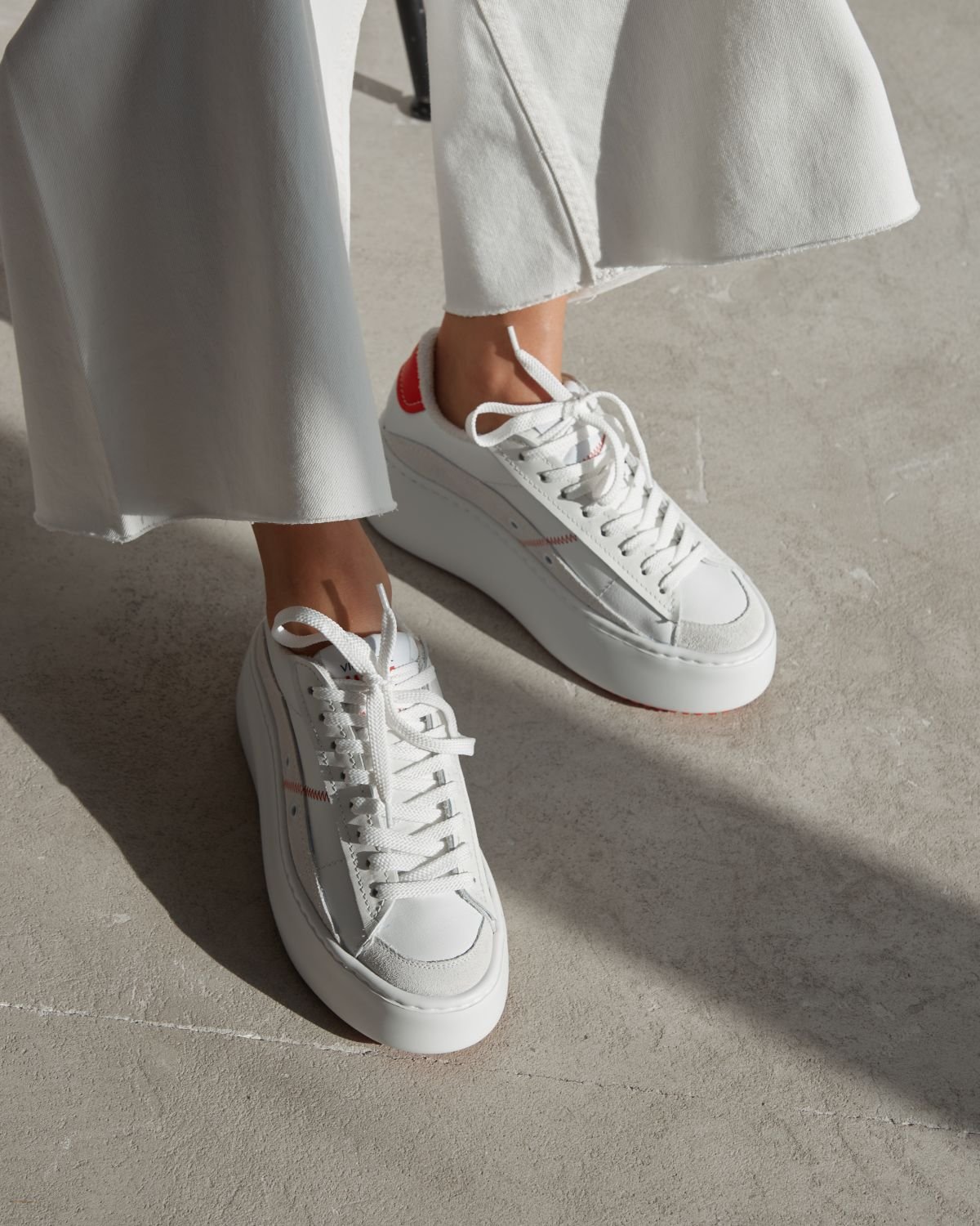 Белые кожаные кеды - Image 7 of 7