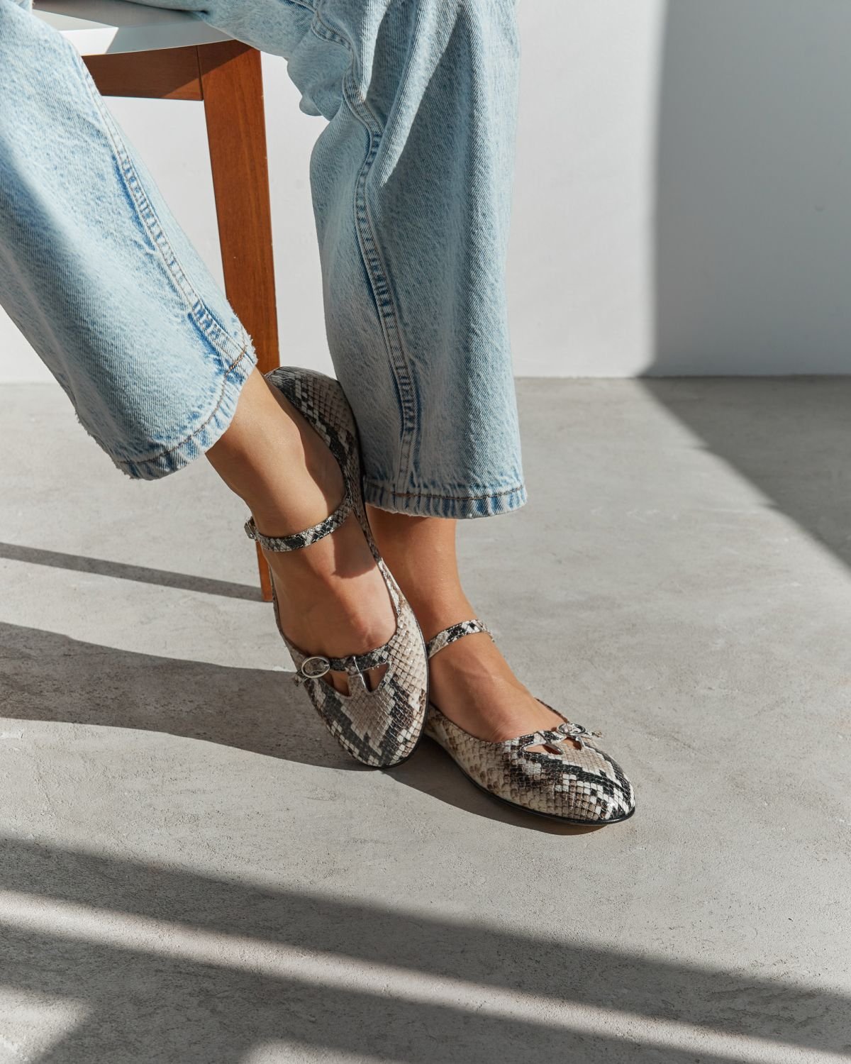 Кожаные балетки - Image 5 of 6