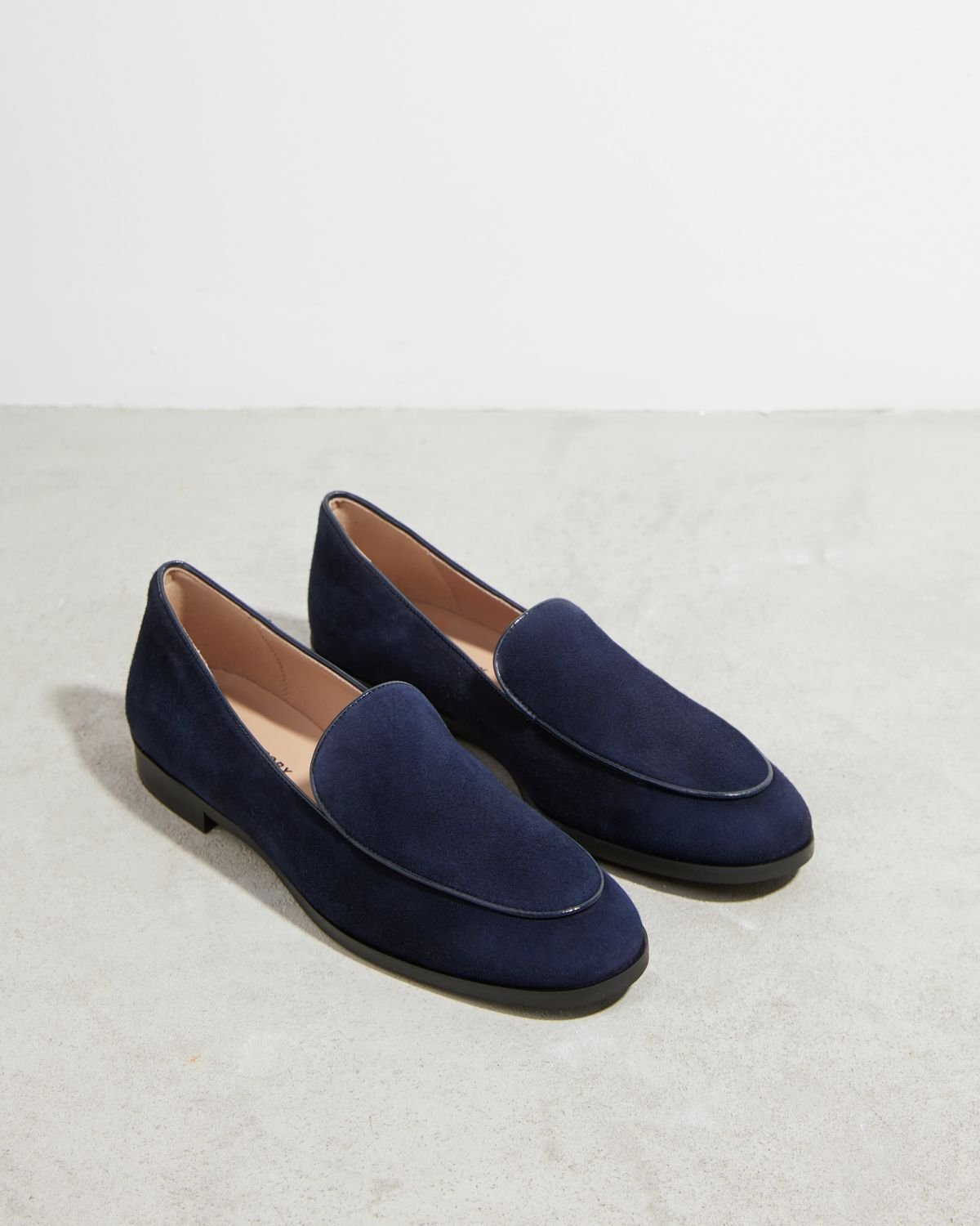 Темно-синие замшевые лоферы - Image 3 of 4