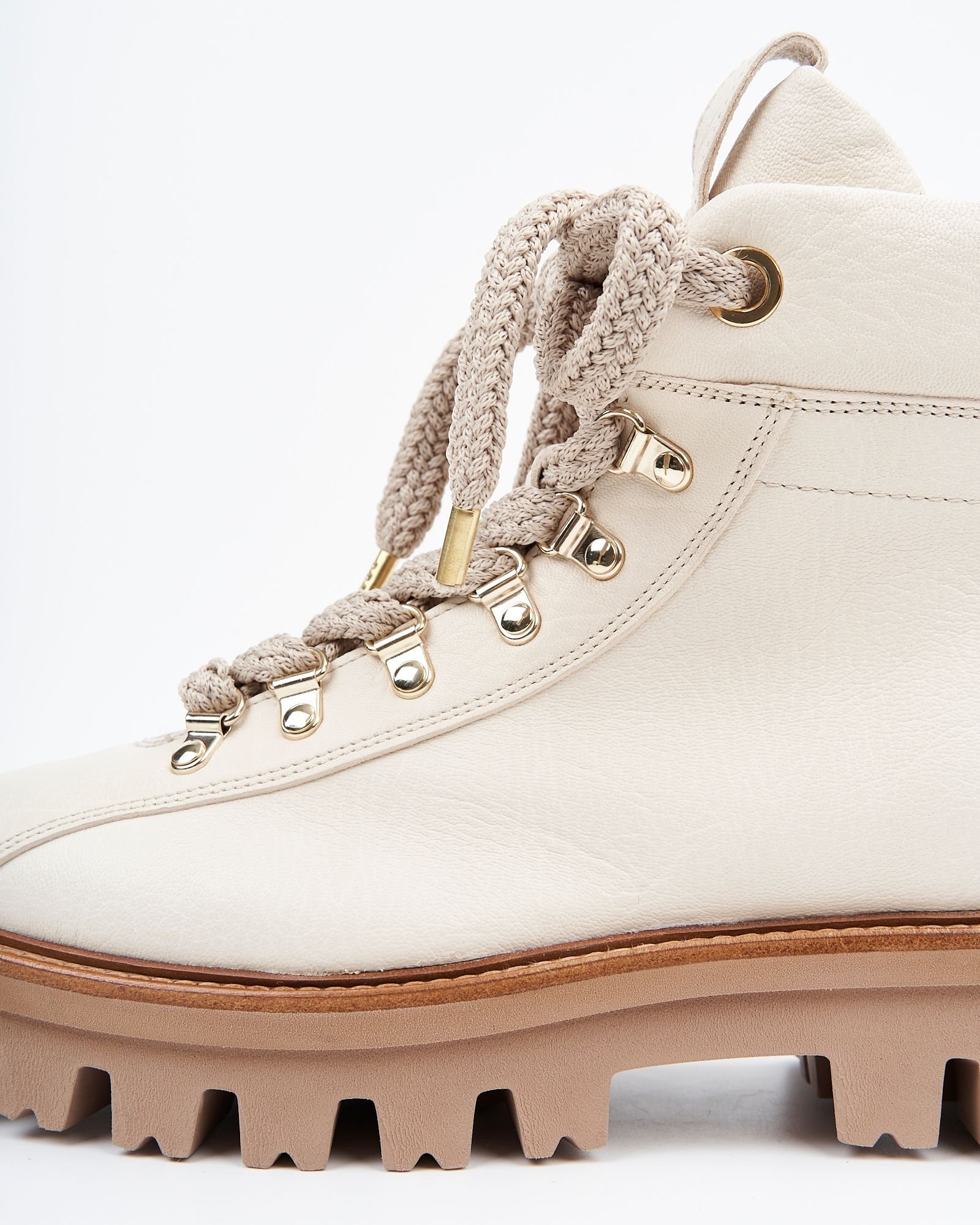 Белые кожаные ботинки - Image 4 of 5