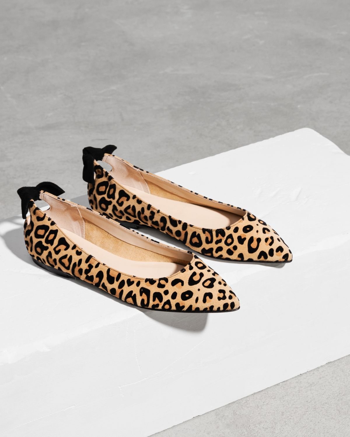 Леопардовые замшевые балетки - Image 3 of 7