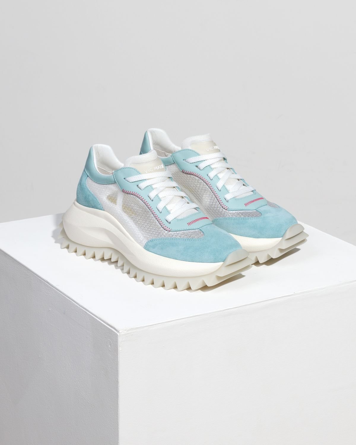 Бирюзовые текстильные кеды - Image 3 of 6