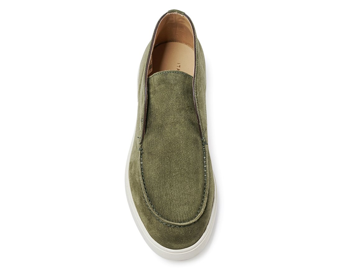 Зеленые замшевые полуботинки - Image 4 of 4