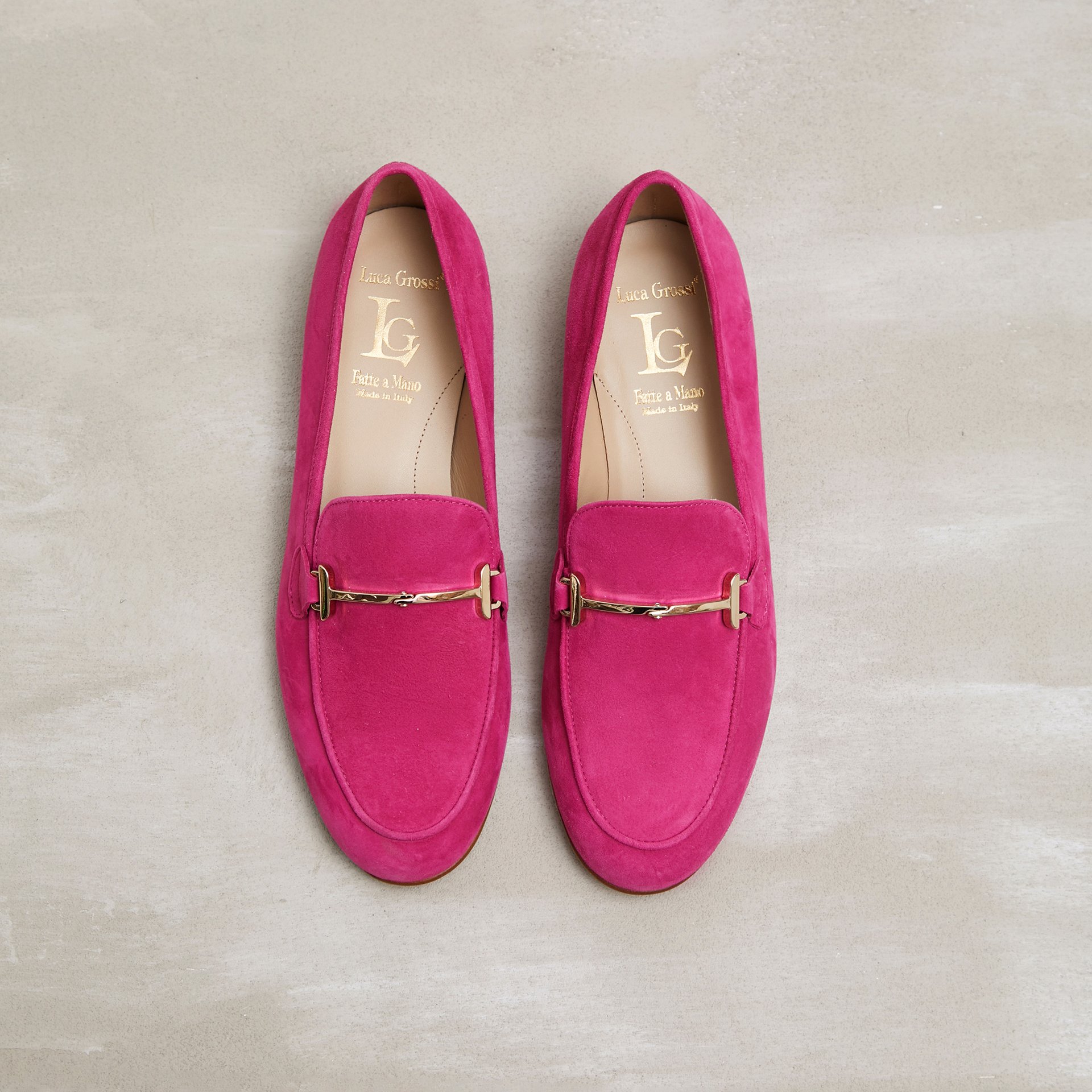 Розовые замшевые лоферы - Image 2 of 5