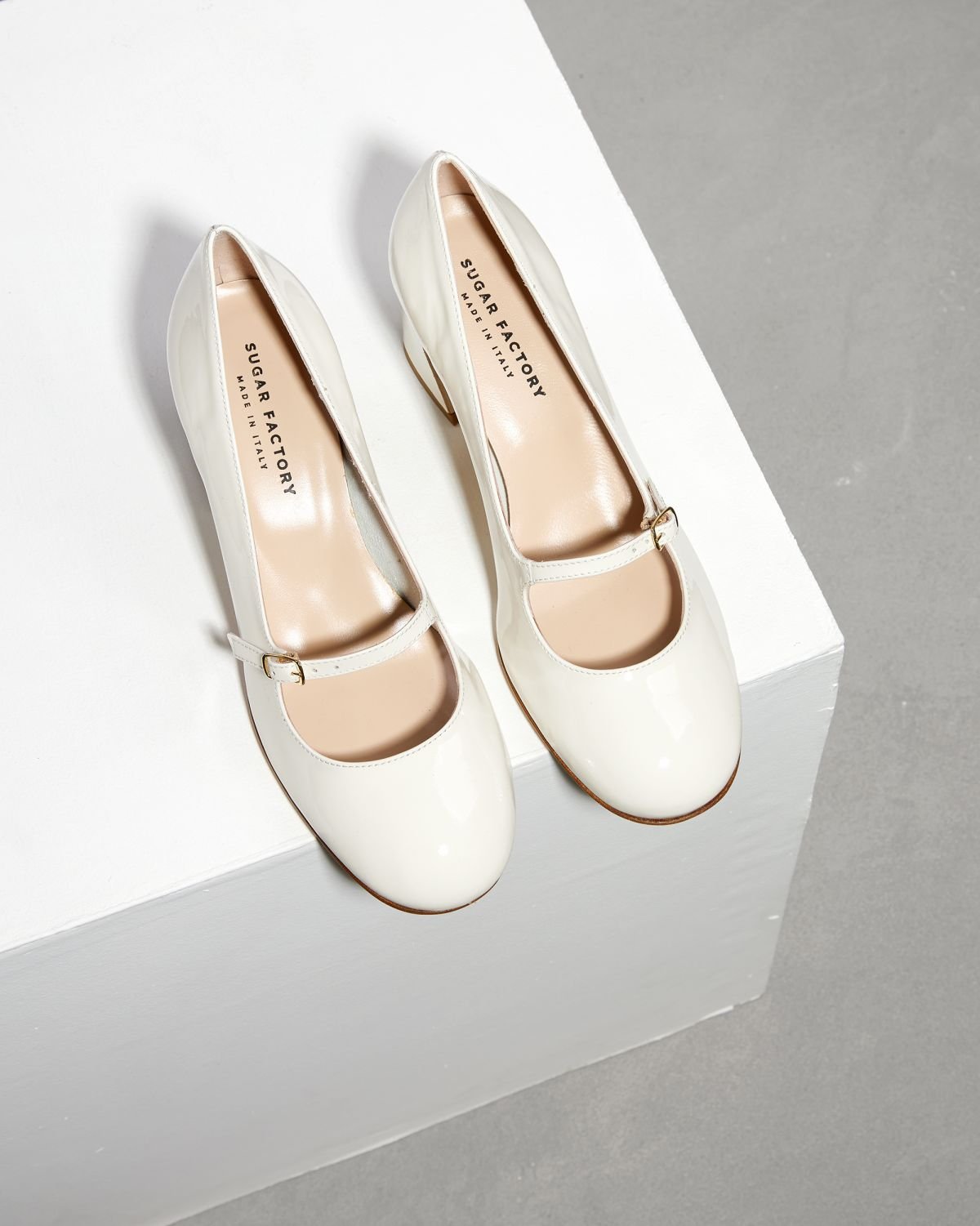 Белые кожаные туфли - Image 2 of 6