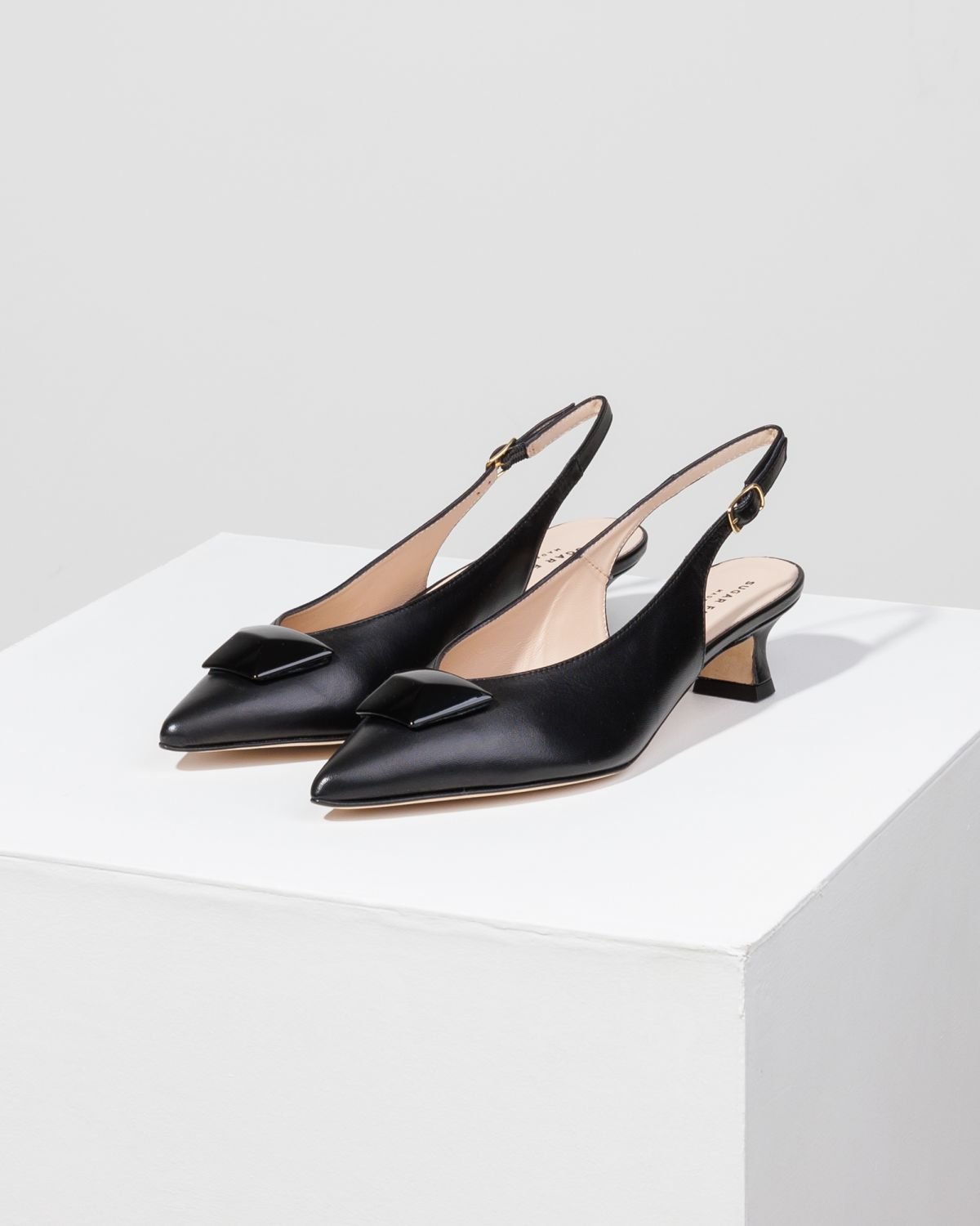 Черные кожаные туфли - Image 3 of 6