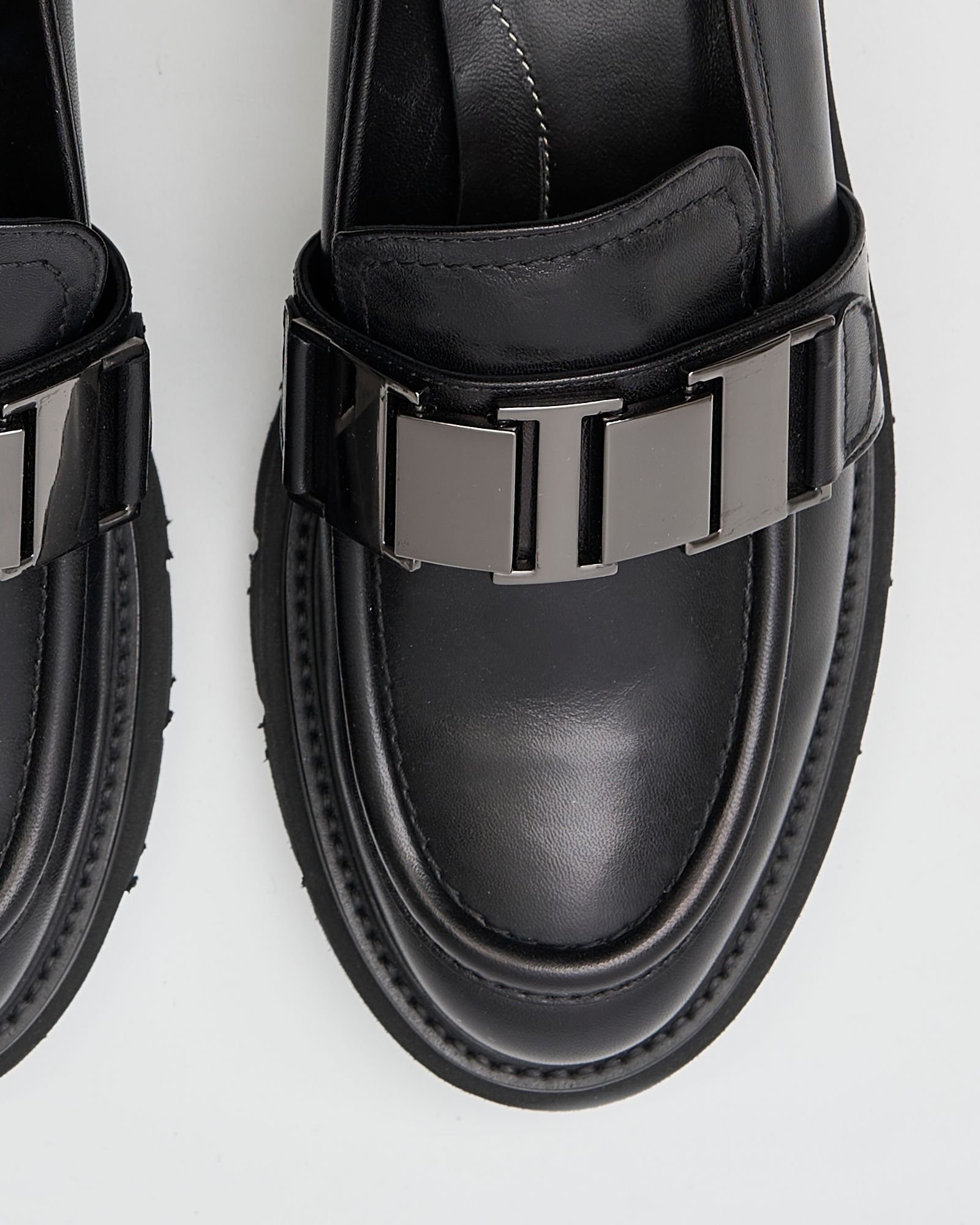 Черные кожаные лоферы - Image 5 of 5