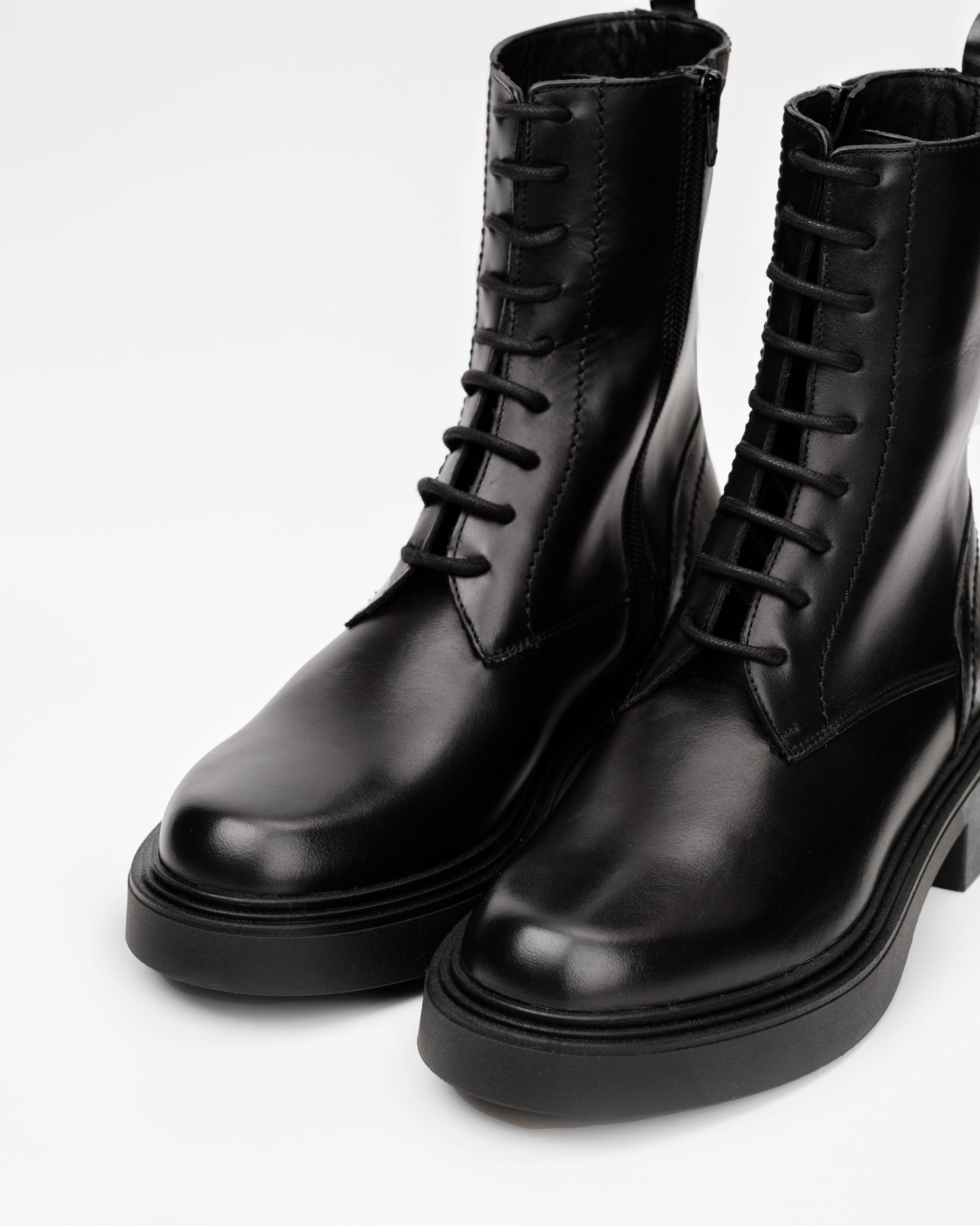 Черные кожаные ботинки - Image 2 of 3