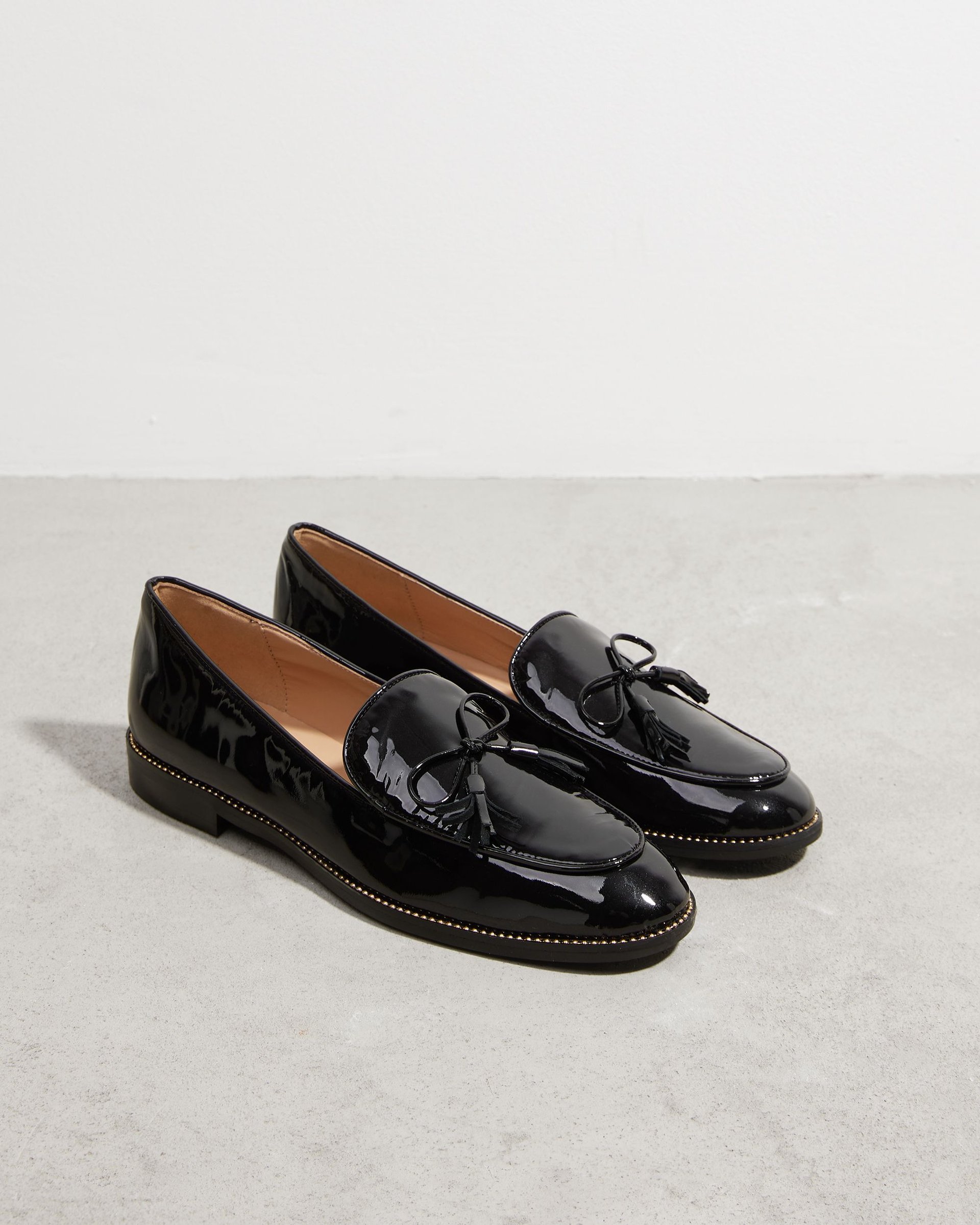 Черные кожаные лоферы - Image 3 of 4