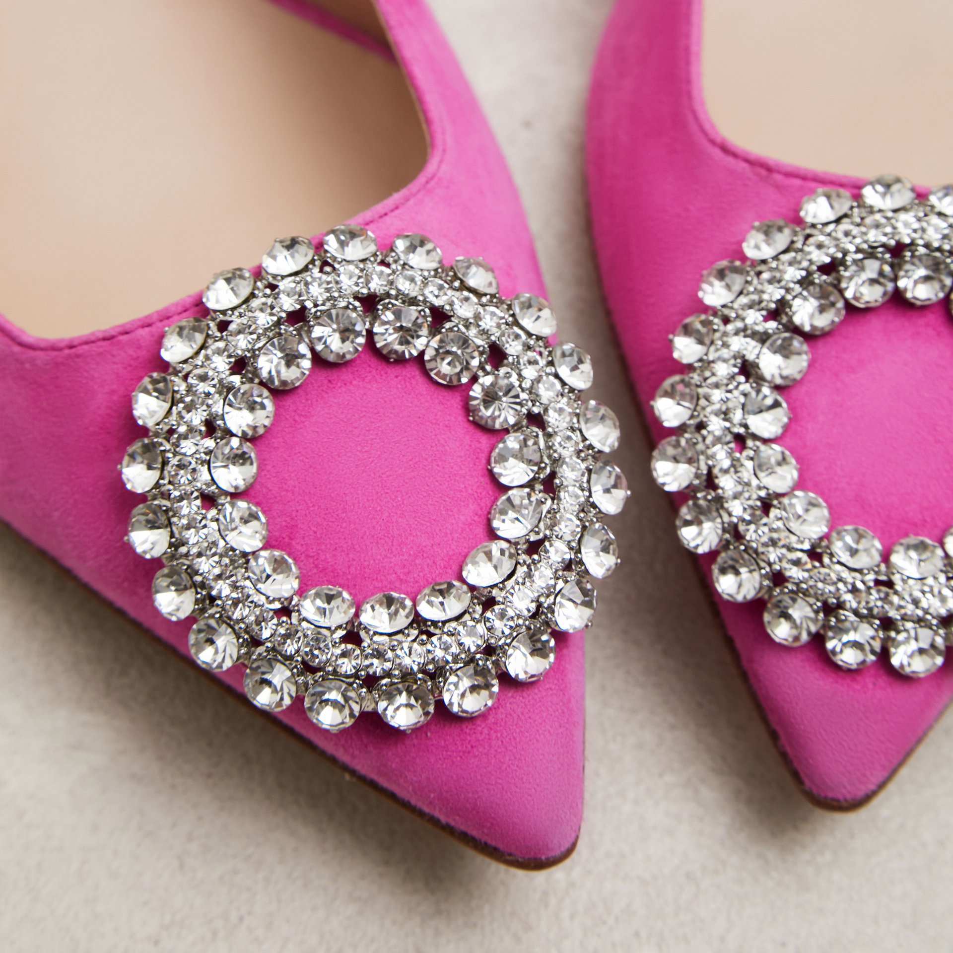 Розовые замшевые туфли - Image 3 of 3