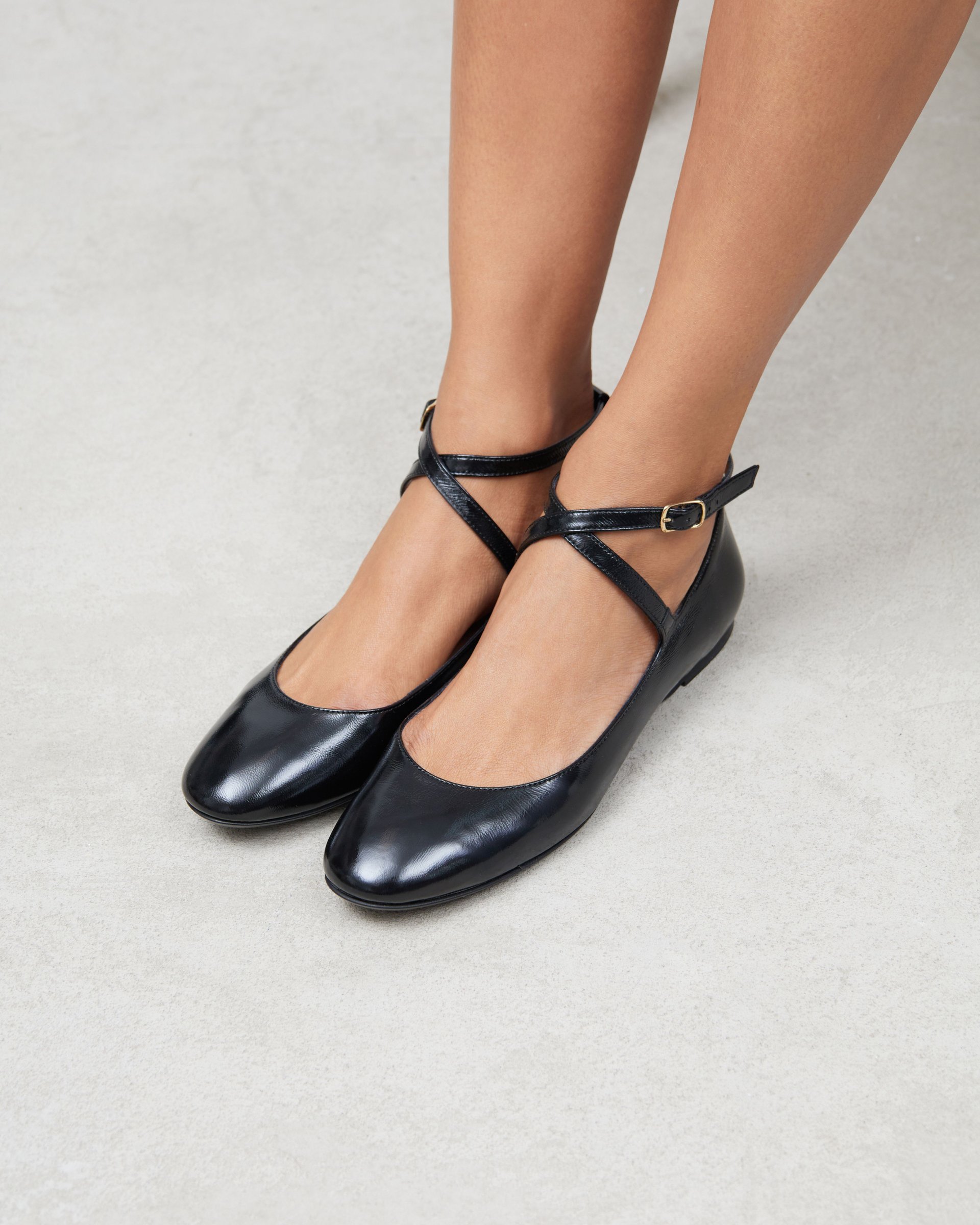 Черные кожаные туфли - Image 4 of 6