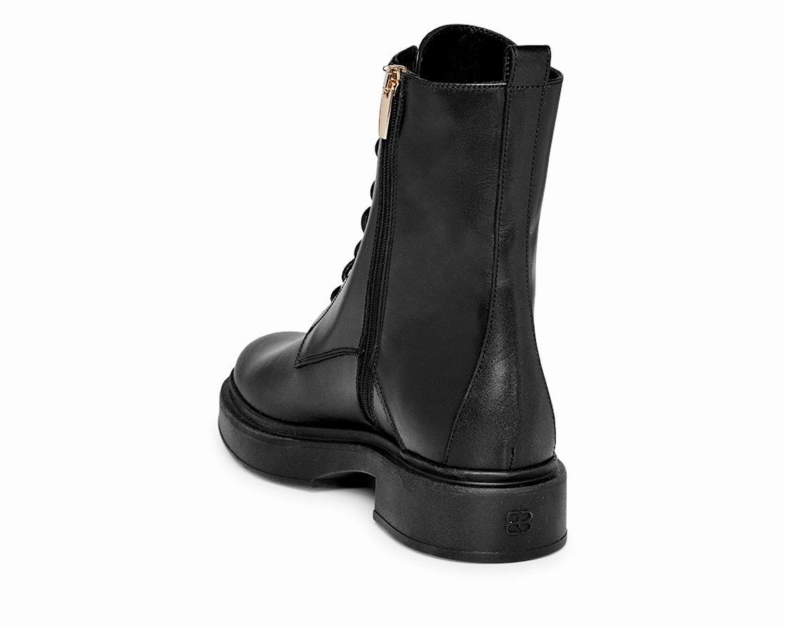 Зимние черные кожаные ботинки - Image 3 of 4