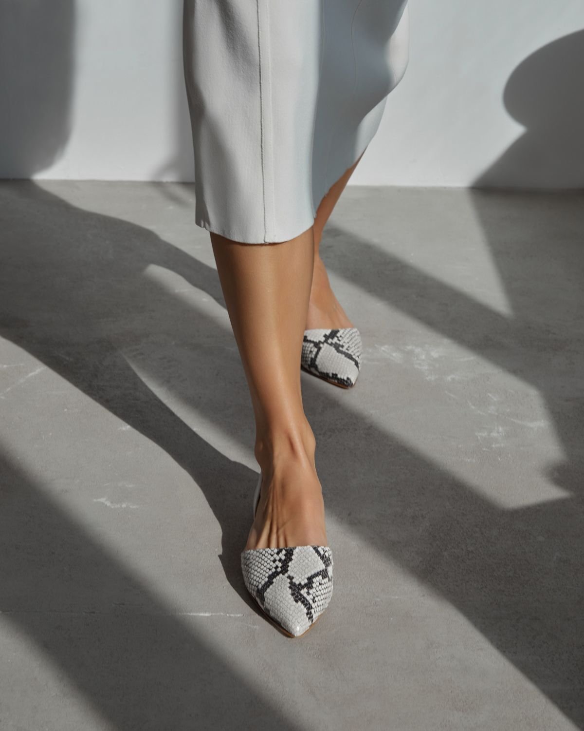 Кожаные балетки - Image 6 of 7