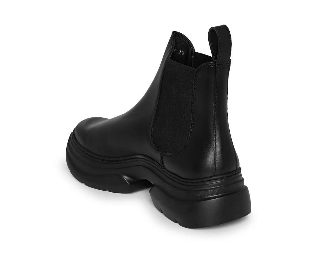 Чёрные кожаные челси - Image 3 of 4