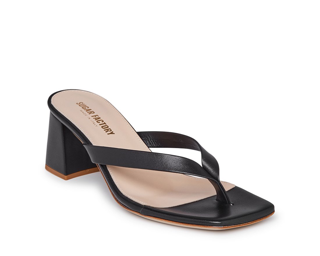 Черные кожаные мюли - Image 2 of 4