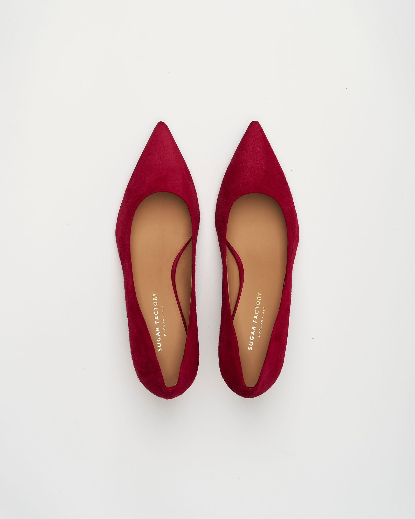 Красные замшевые туфли - Image 4 of 6