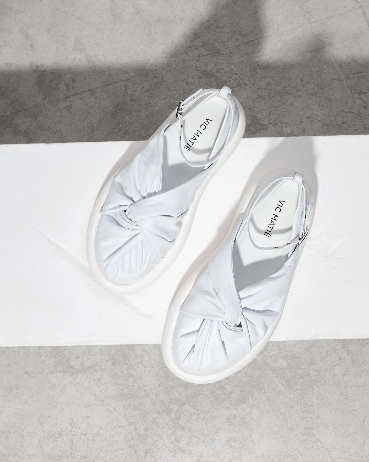 Белые кожаные туфли - Image 2 of 7