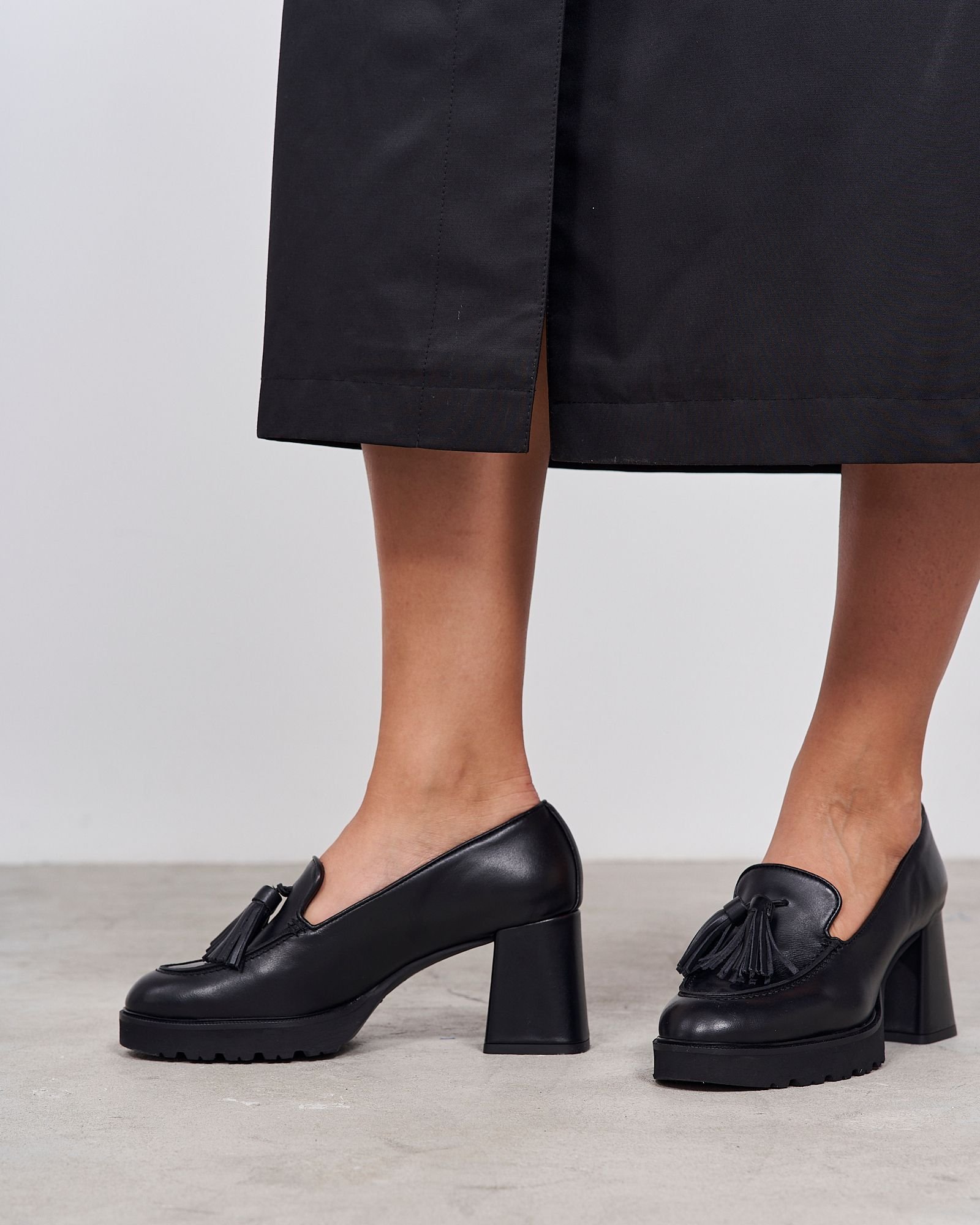 Черные кожаные туфли - Image 4 of 5