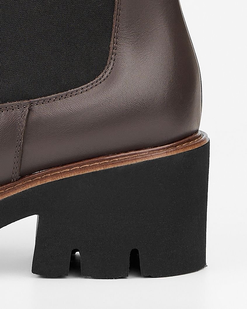 Темно-коричневые ботинки из натуральной кожи - Image 3 of 4