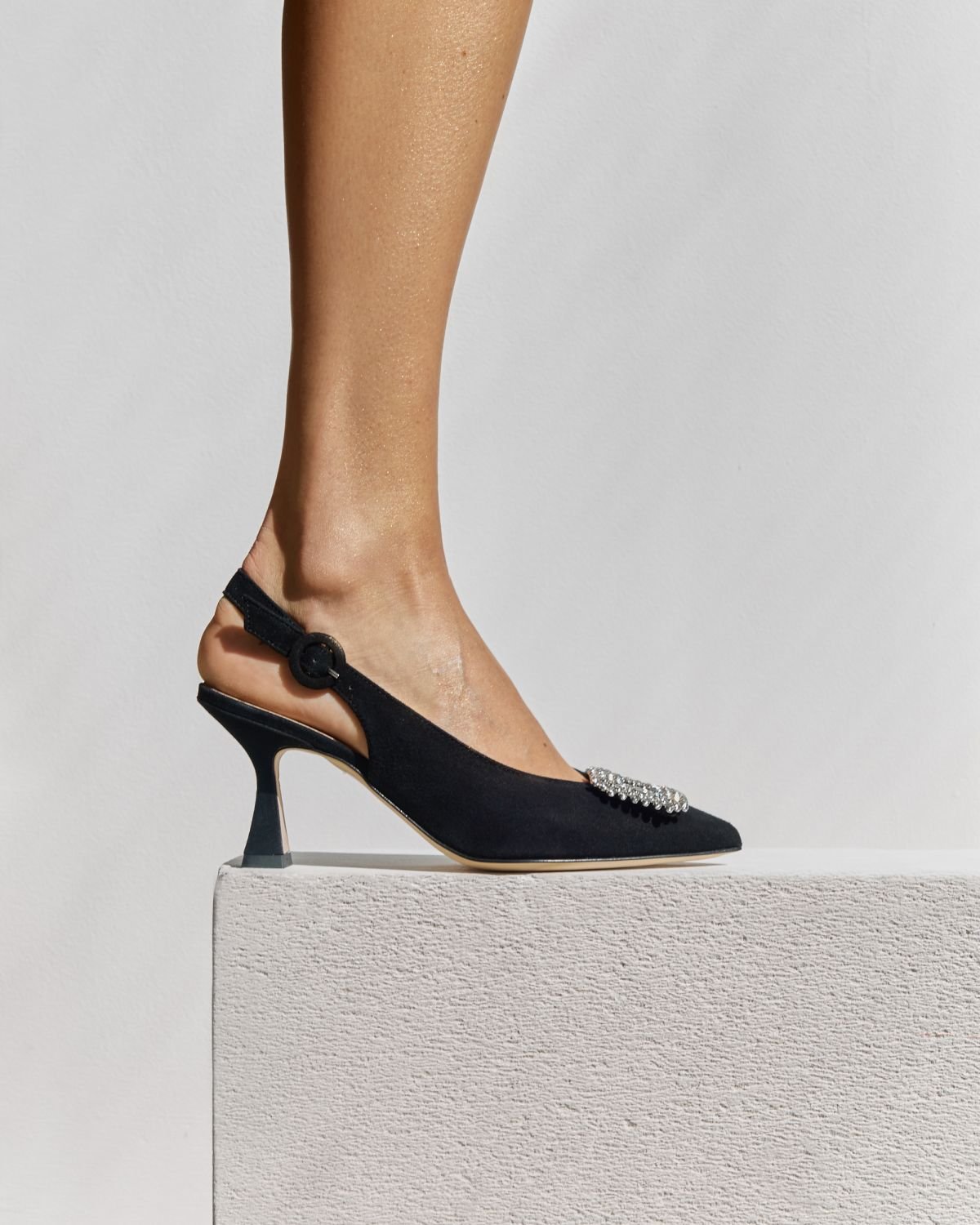 Черные замшевые туфли - Image 5 of 8