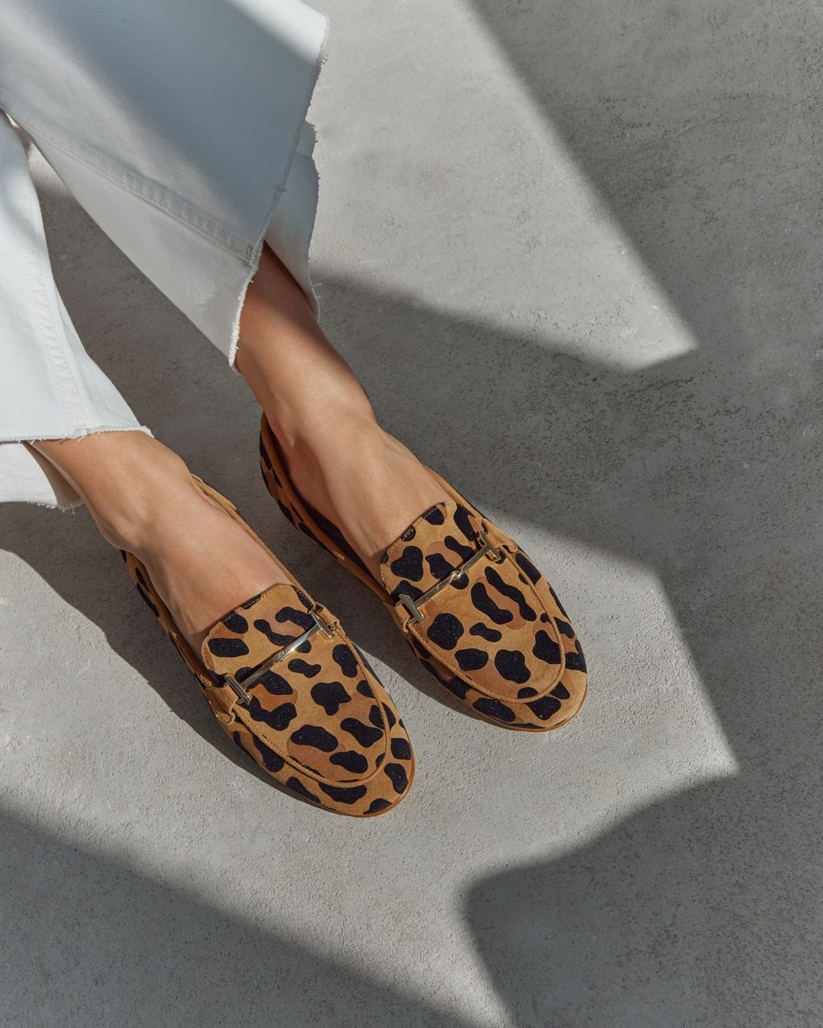 Леопардовые замшевые лоферы - Image 8 of 8