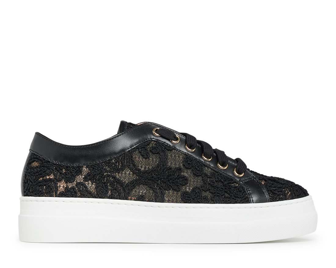 Черные текстильные кеды - Main image