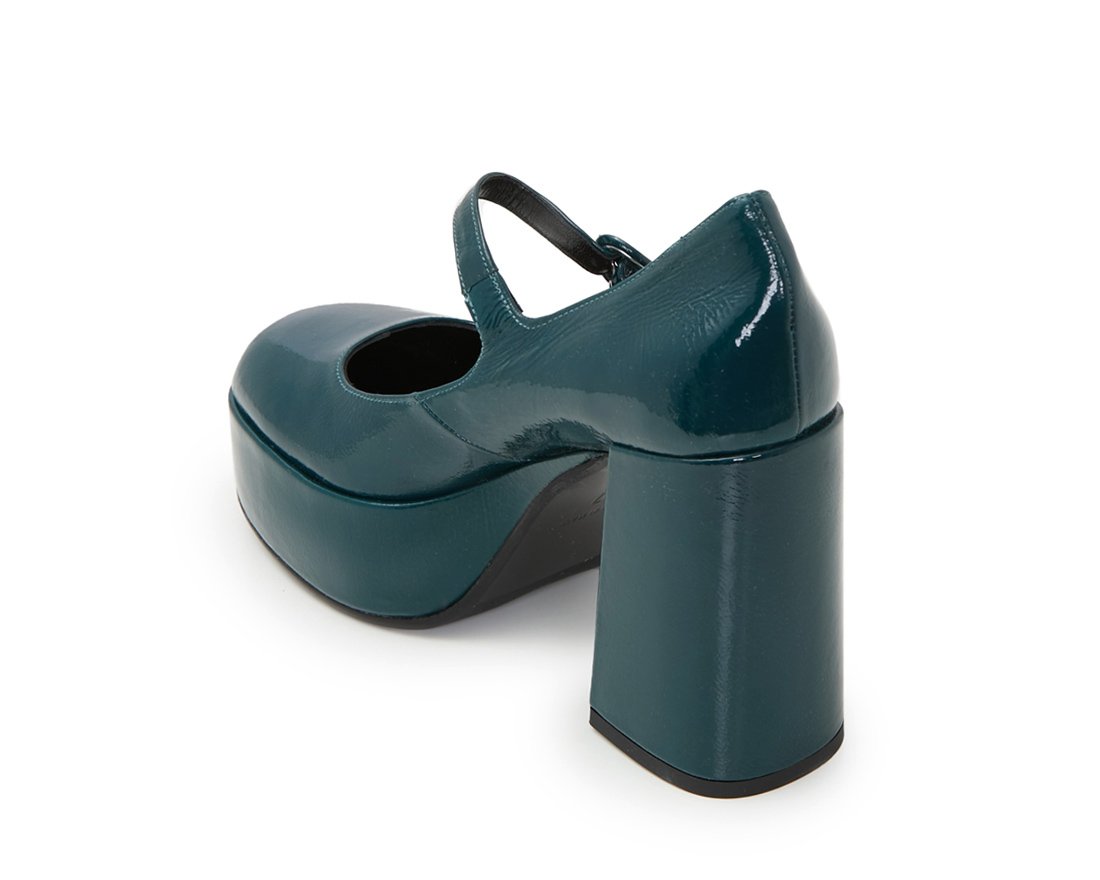 Лазурные кожаные туфли - Image 3 of 4