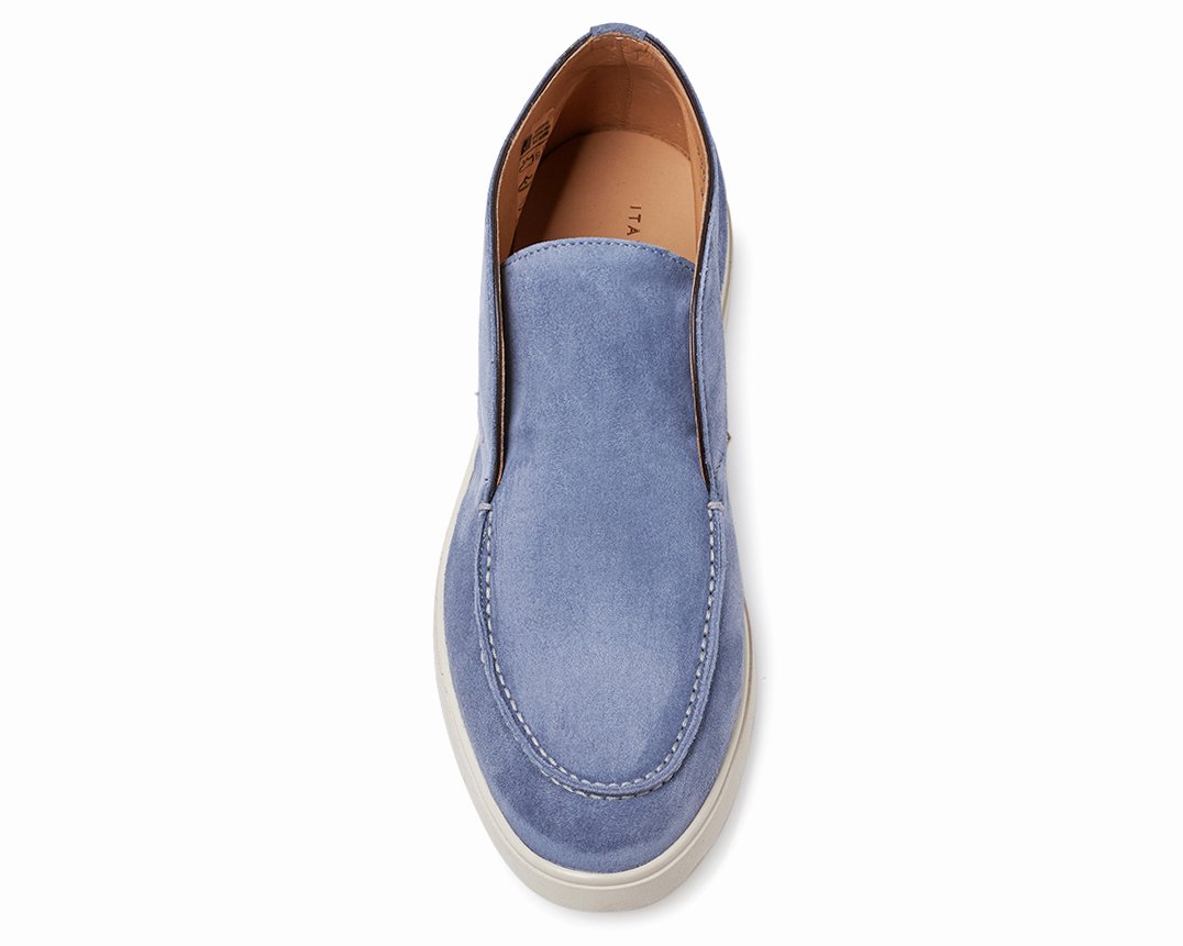 Синие замшевые полуботинки - Image 4 of 4