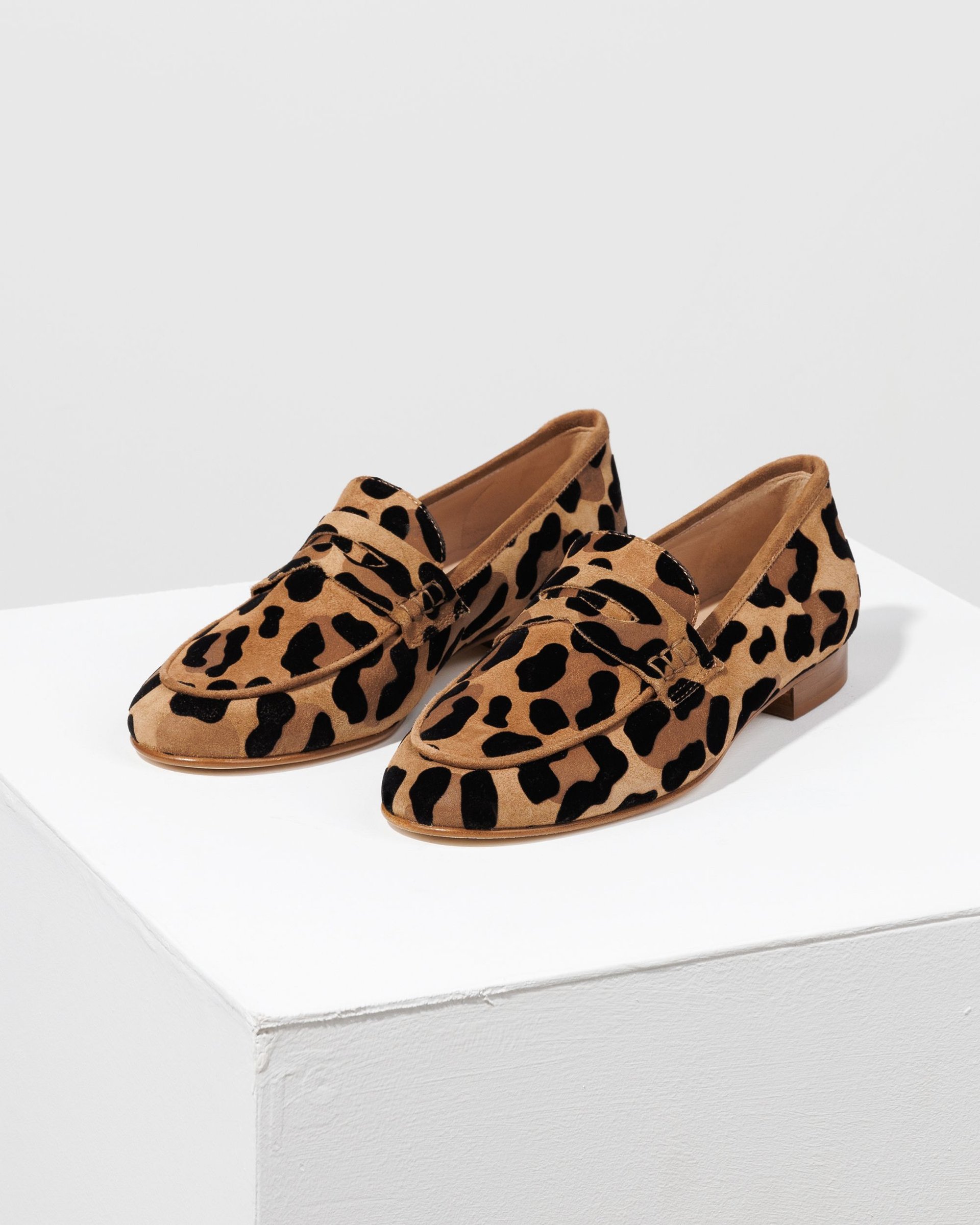 Леопардовые замшевые лоферы - Image 3 of 6
