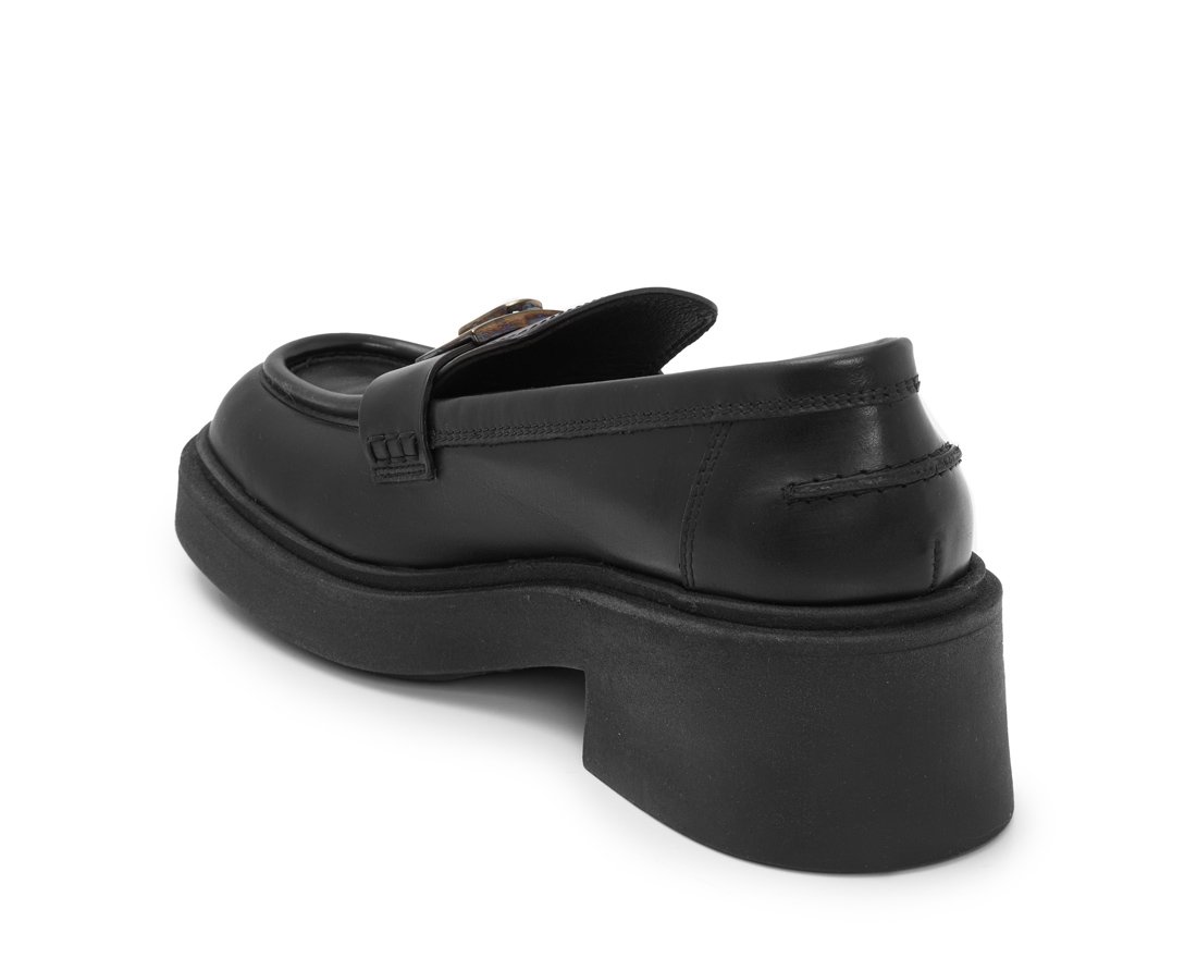 Черные кожаные лоферы - Image 3 of 4