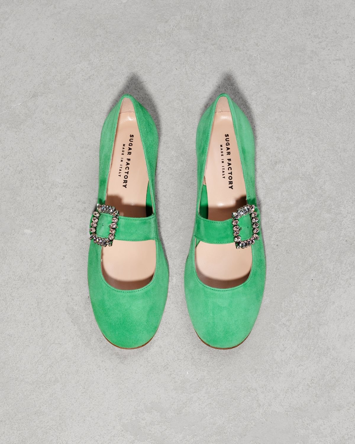 Зеленые замшевые туфли - Image 2 of 7