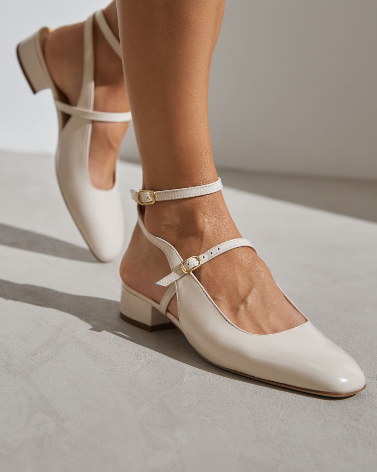 Молочные кожаные туфли - Image 7 of 7