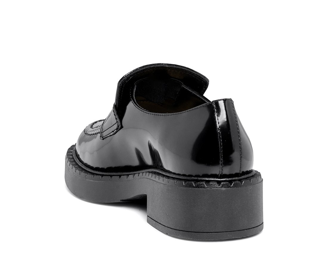 Черные кожаные лоферы - Image 3 of 4