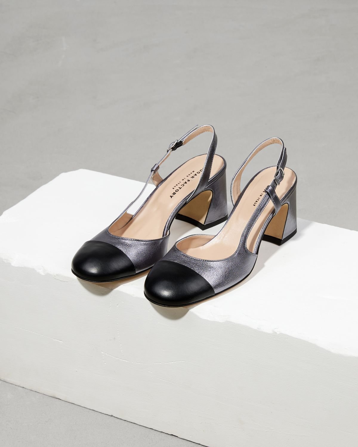 Блестящие серые туфли - Image 3 of 6